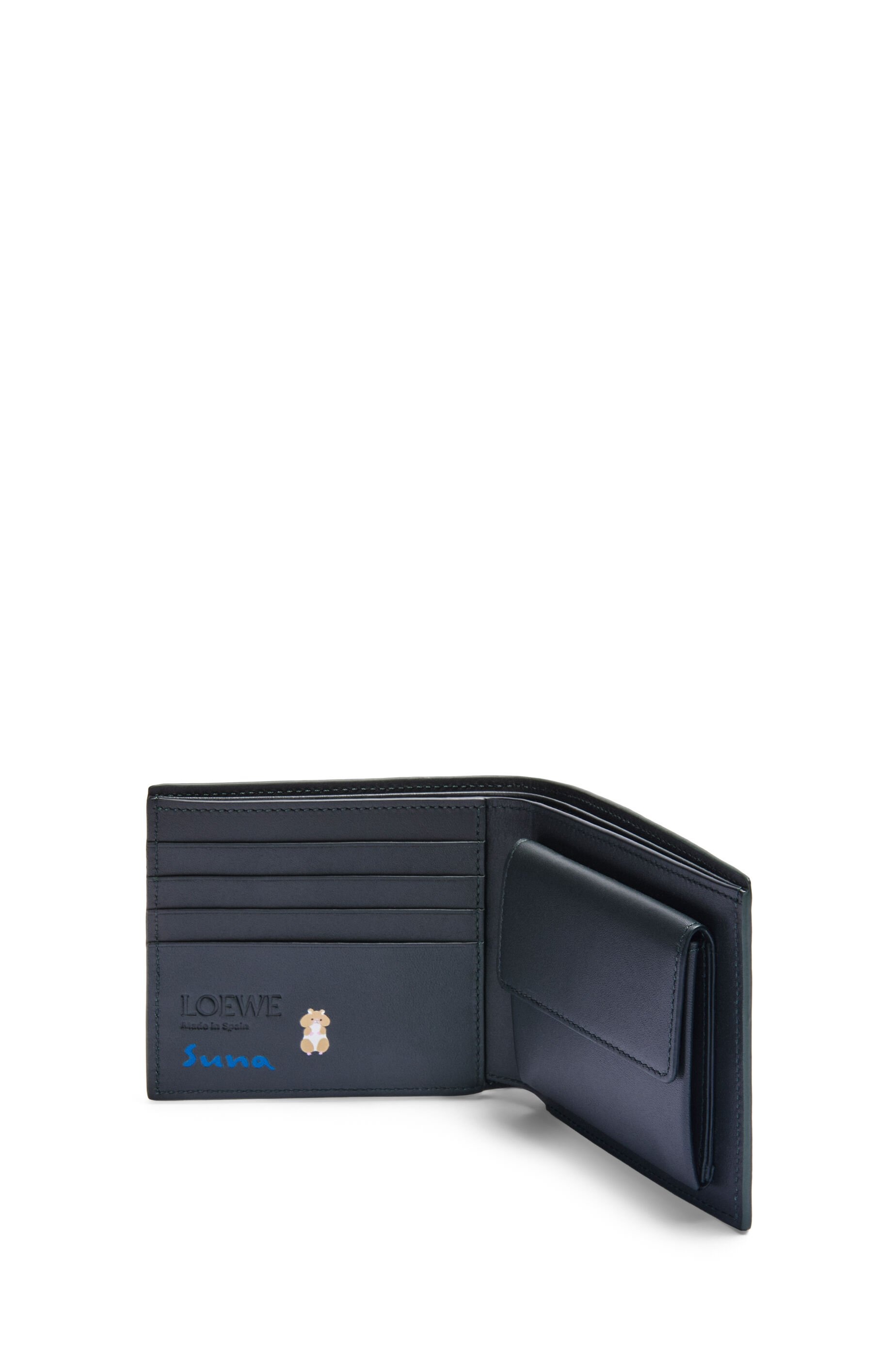 Octopus bifold coin wallet in nappa calfskin - 3