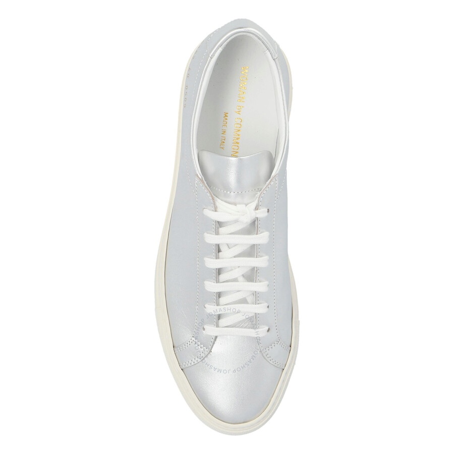 Common Projects Achilles Shiny Leather Sneakers - 4