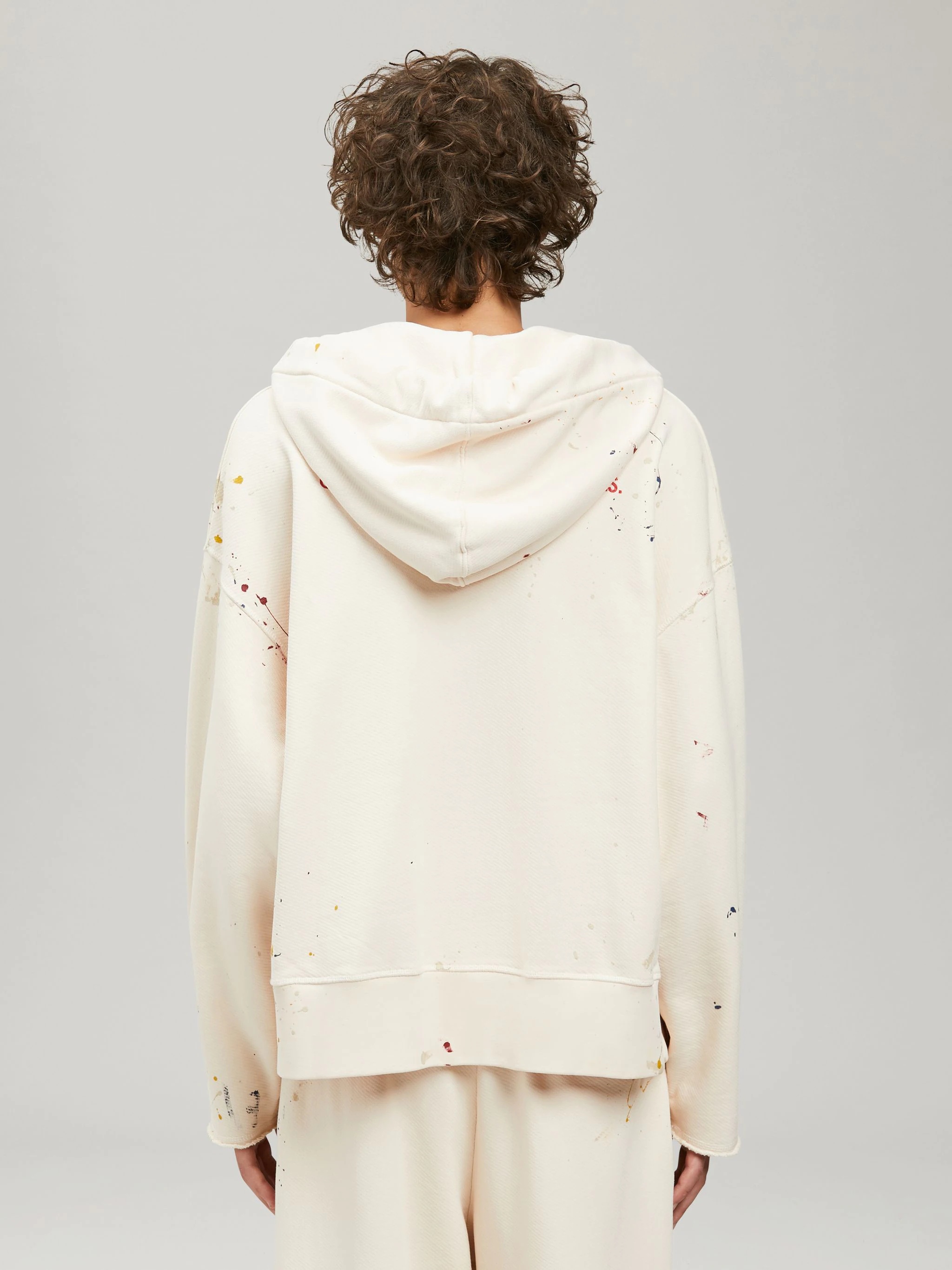 PAINTED PALM TREE HOODED SWEATSHIRT - 5