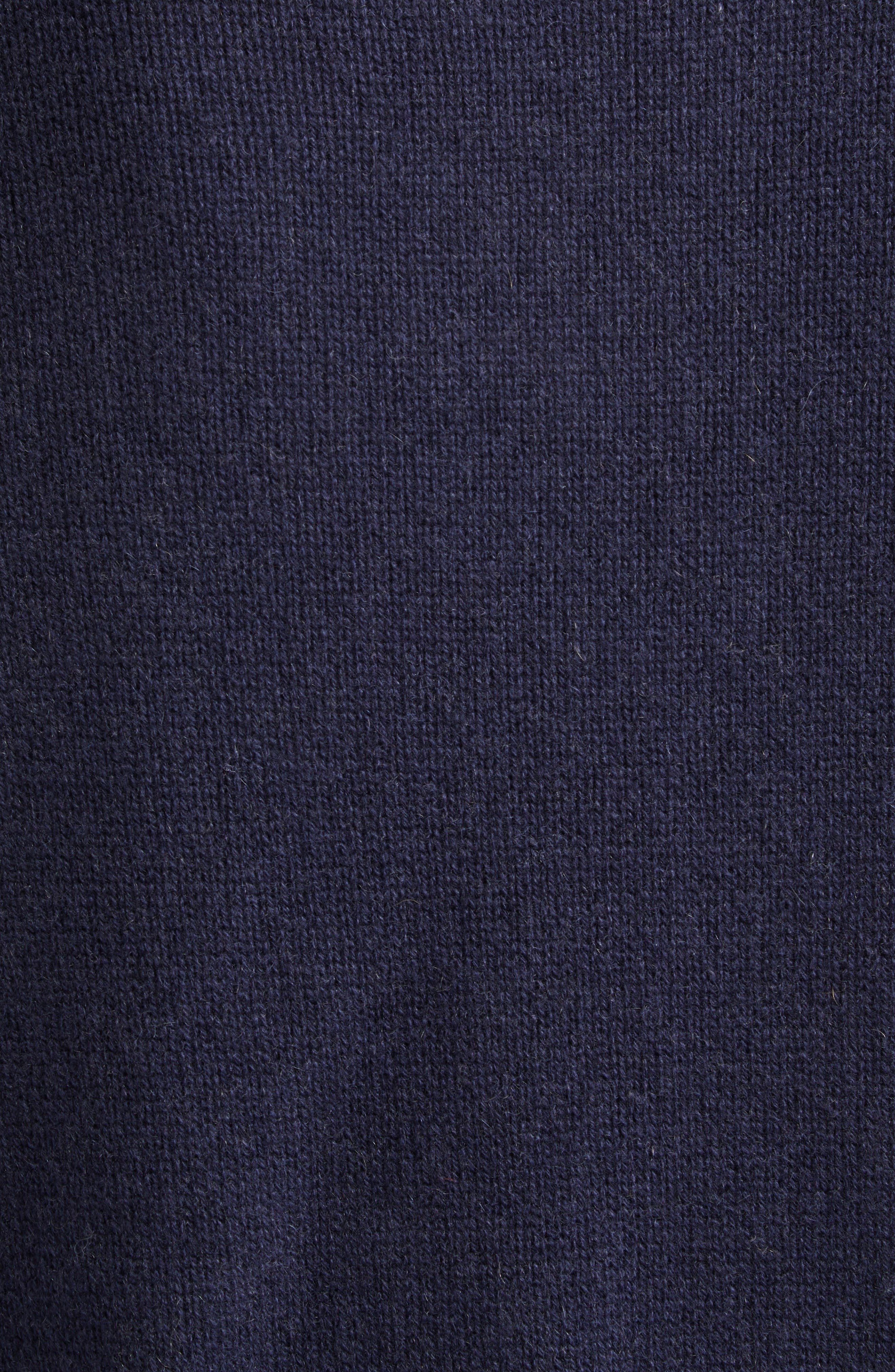 Marni Mending Logo Cashmere Sweater in 00B80 Ink at Nordstrom - 6