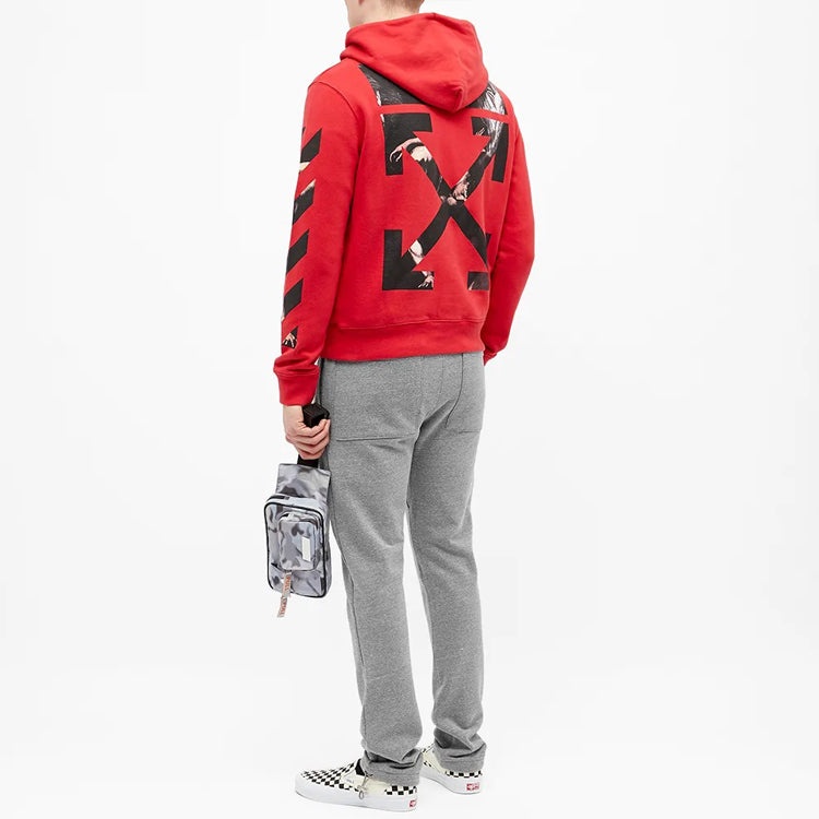 Men's Off-White Painting Red OMBB034S20E300042088 - 5