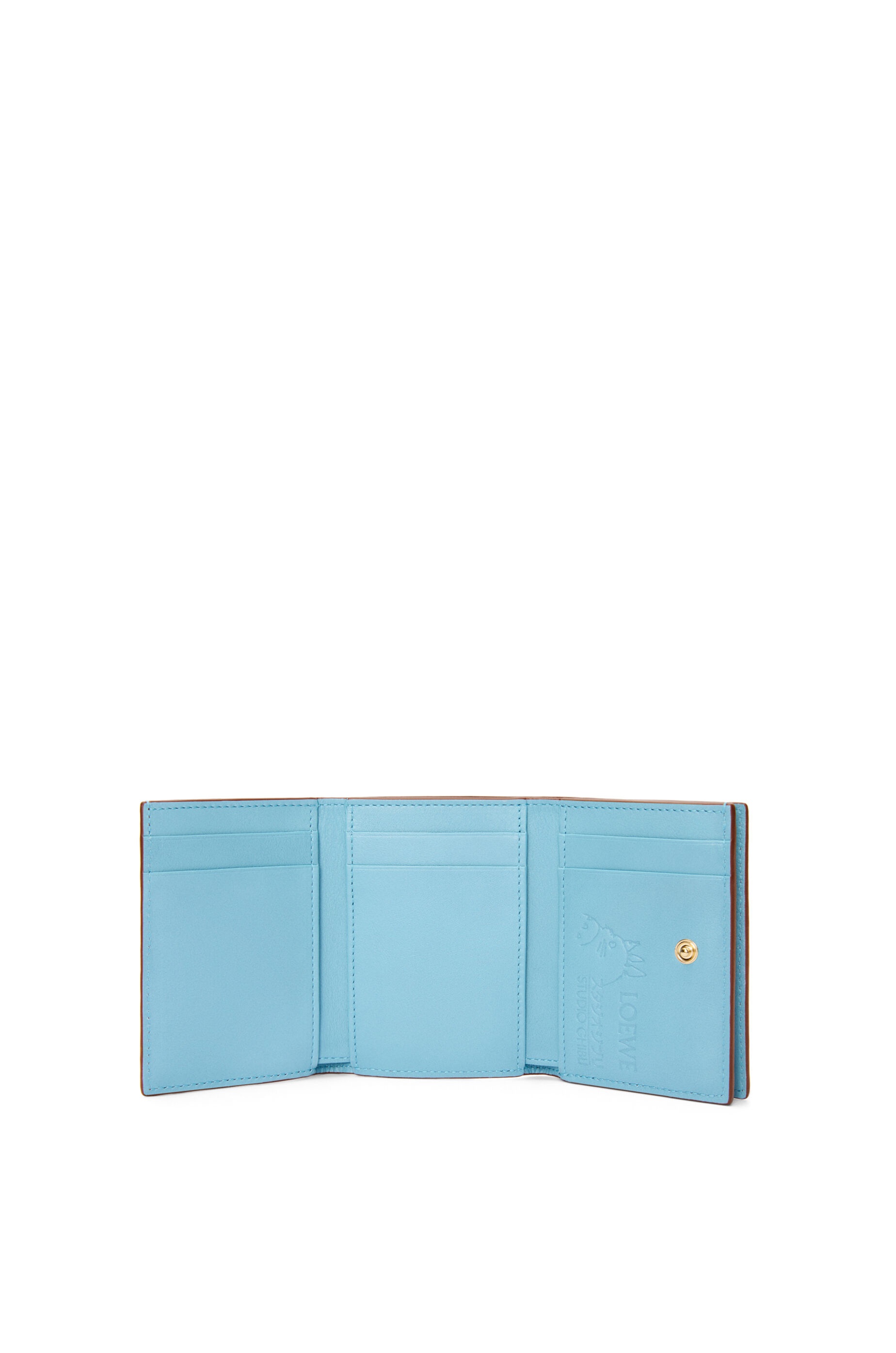 Heen trifold wallet in classic calfskin - 2