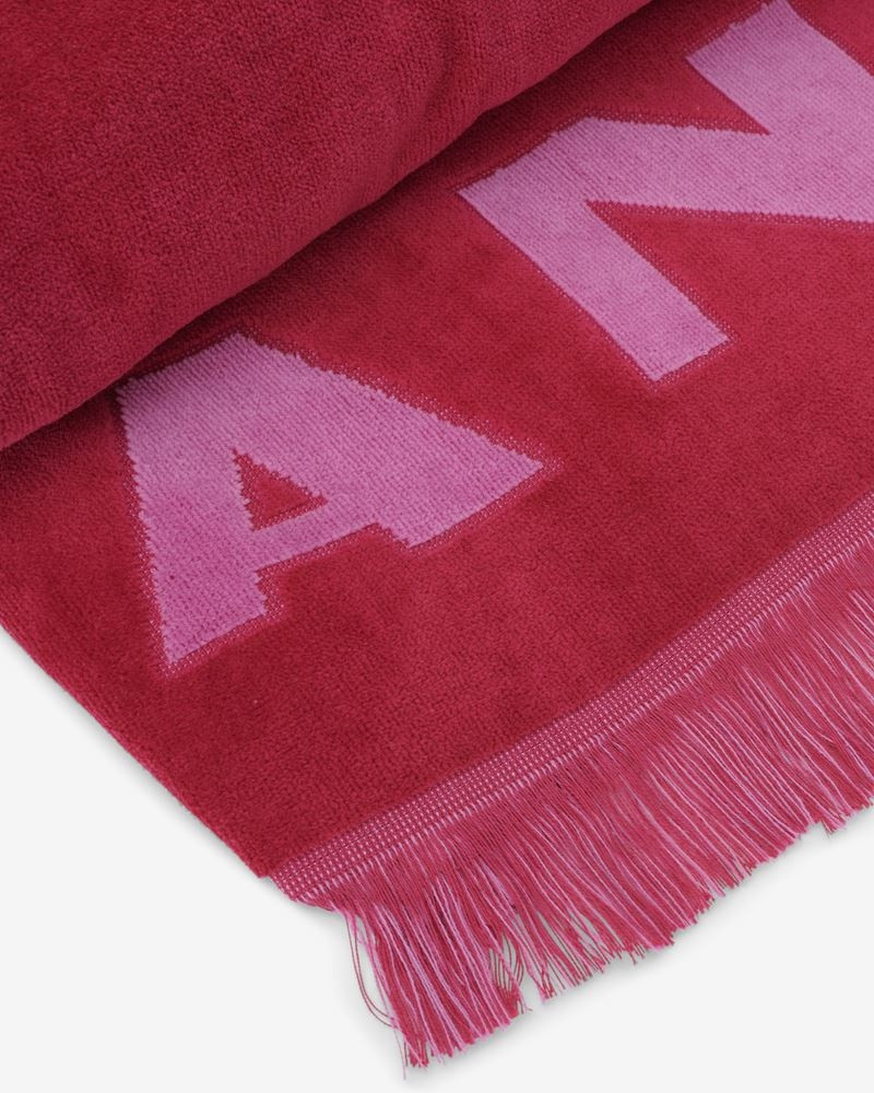 Isabel Marant Étoile SOVERATO LOGO TOWEL outlook