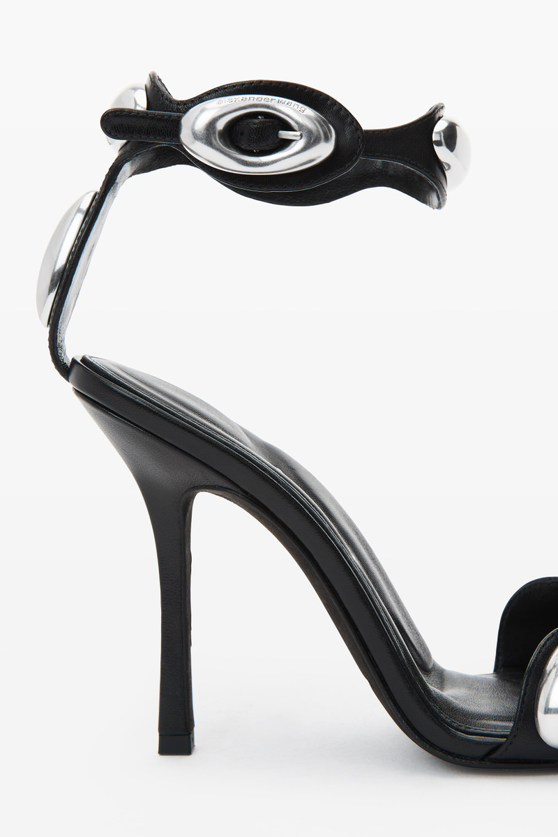 Alexander Wang dome 105 high heel goatskin sandal outlook