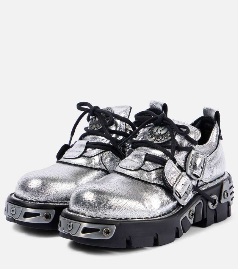 x New Rock embellished leather boots 5
