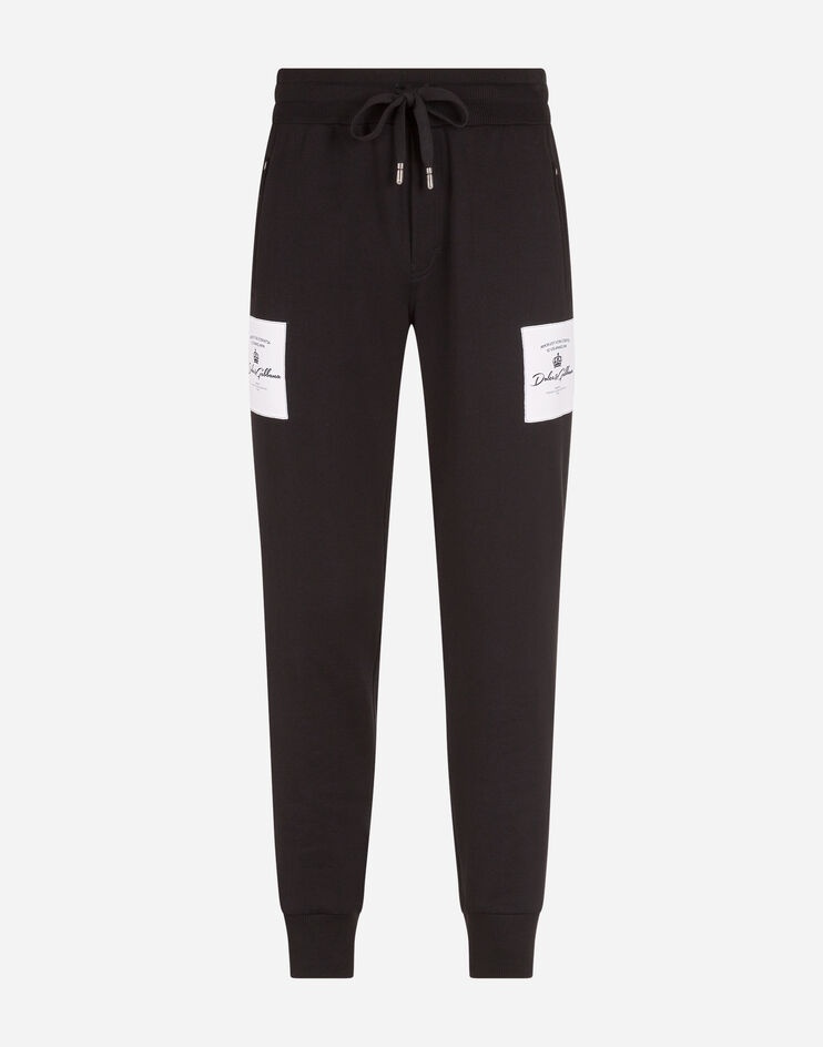 Jogging pants with patch - 3