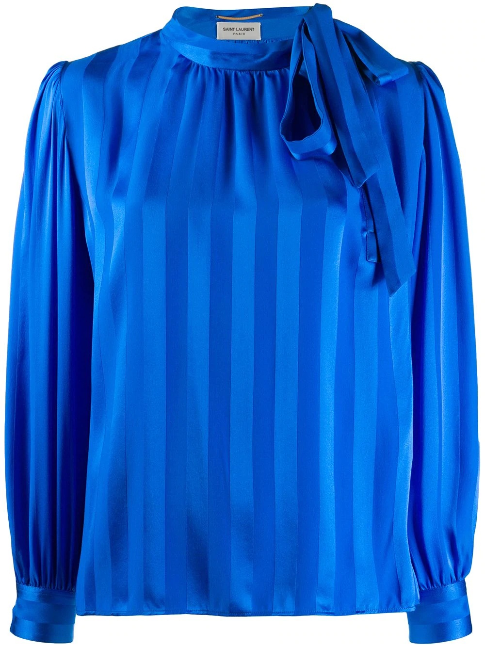 jacquard striped blouse - 1