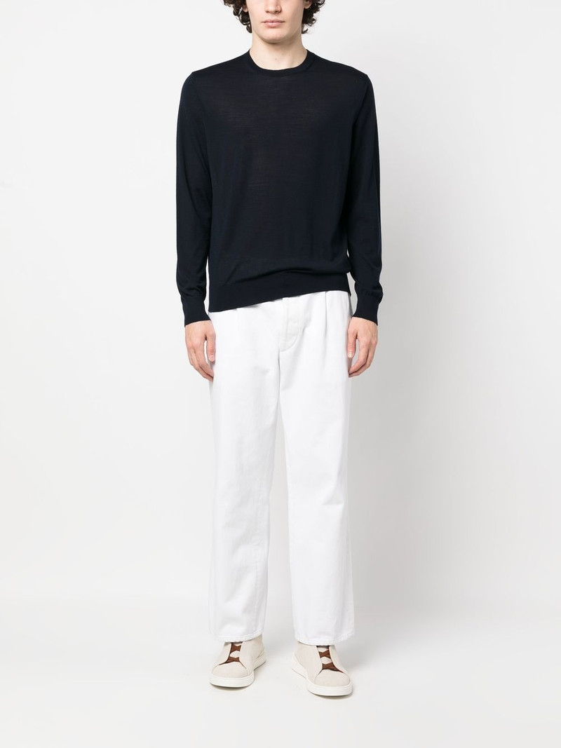 ZEGNA fine-knit jumper outlook