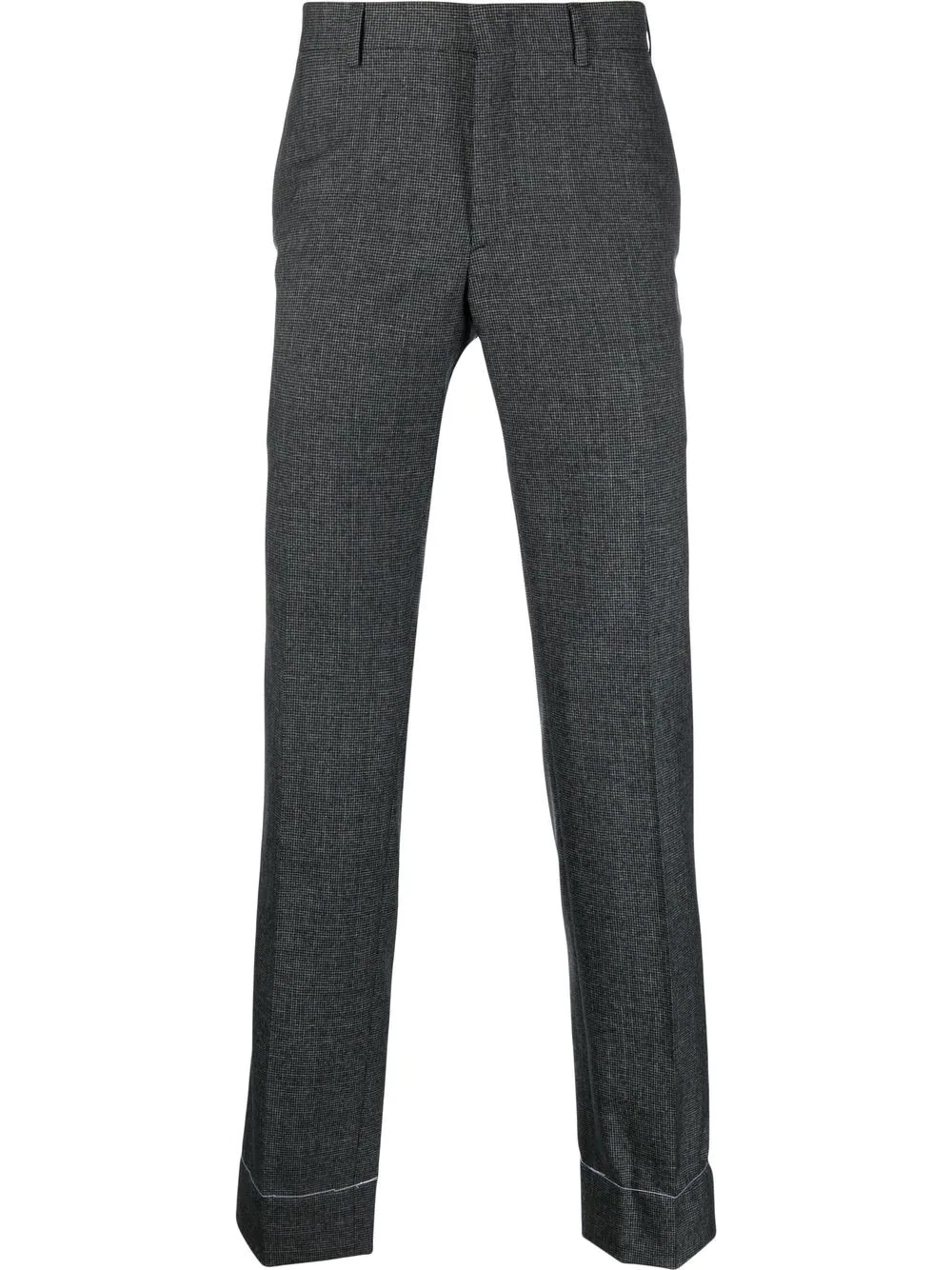 straight-leg tailored trousers - 1