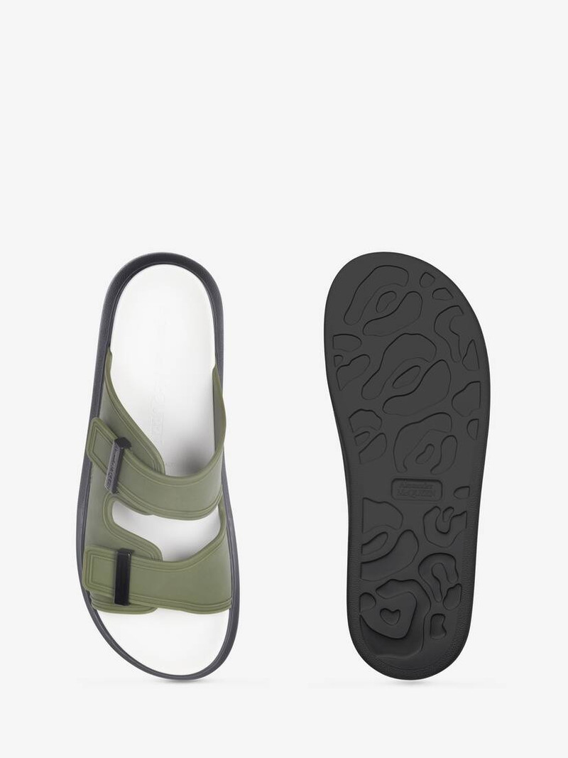 Men's Hybrid Slide in Military Green 4
