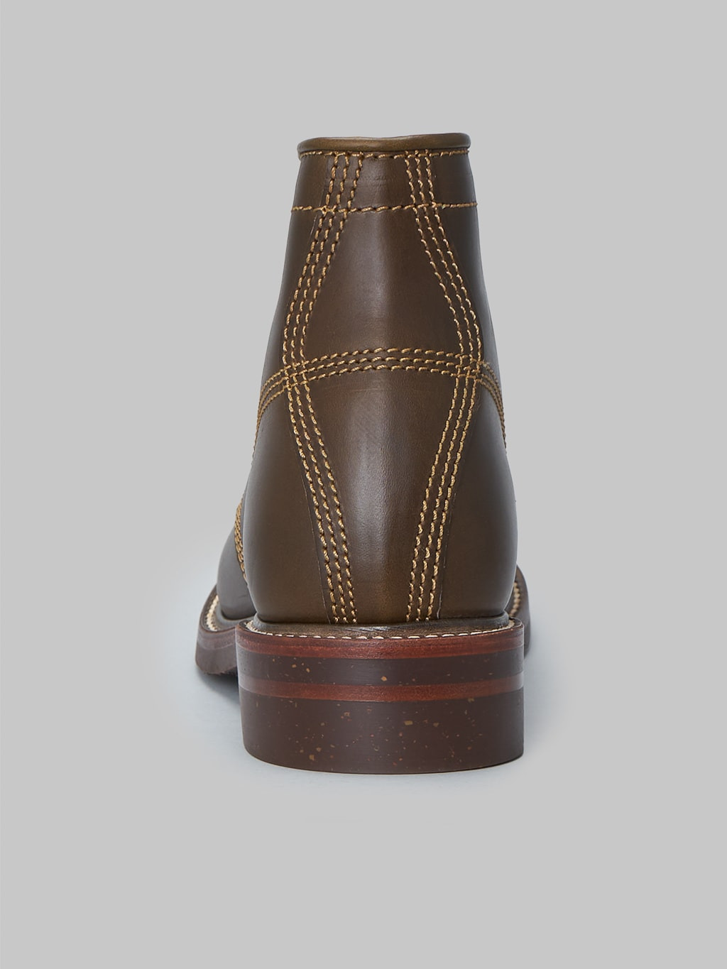 John Lofgren Combat Boots Horween Leather CXL Dark Olive - 6