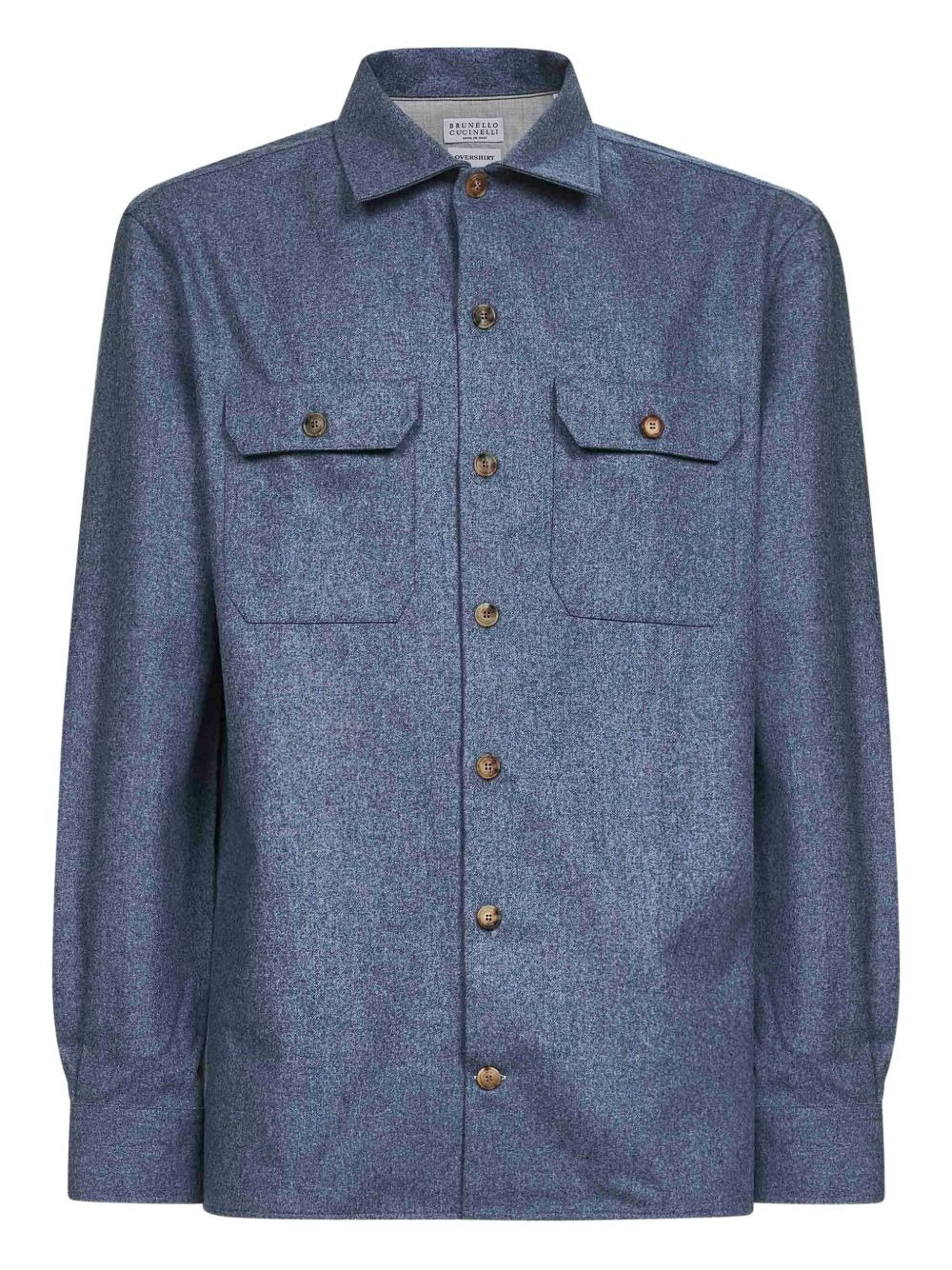 PATCH-POCKET BUTTONED SHIRT - 1