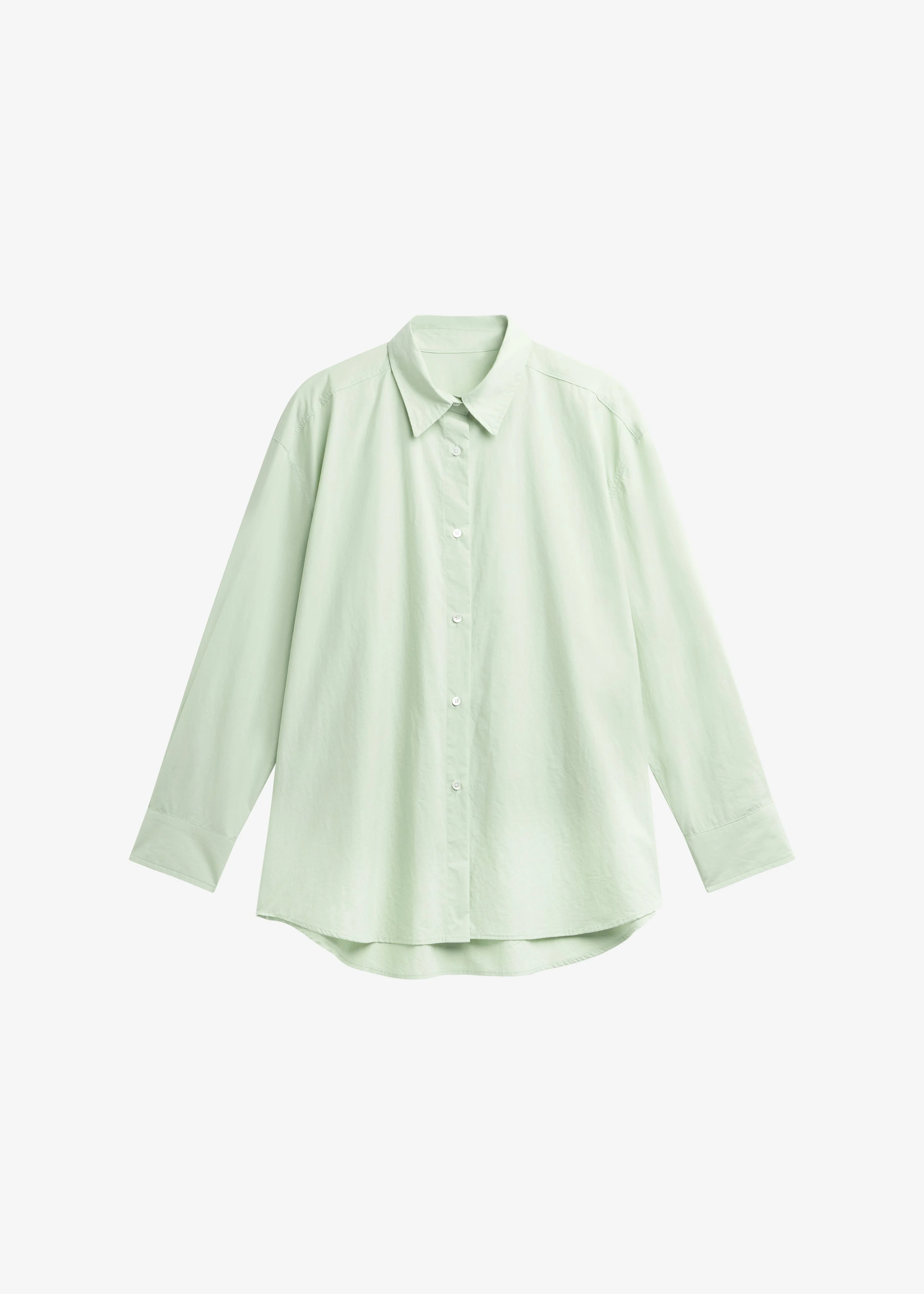 Brisay Cotton Shirt - Mint - 1