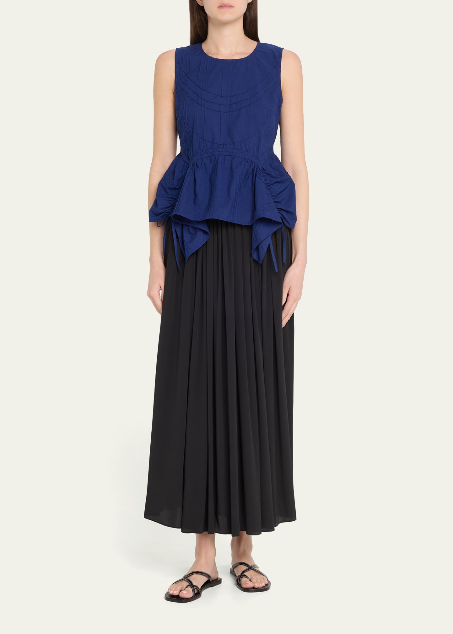 Camden Cotton Poplin Tank Top - 2