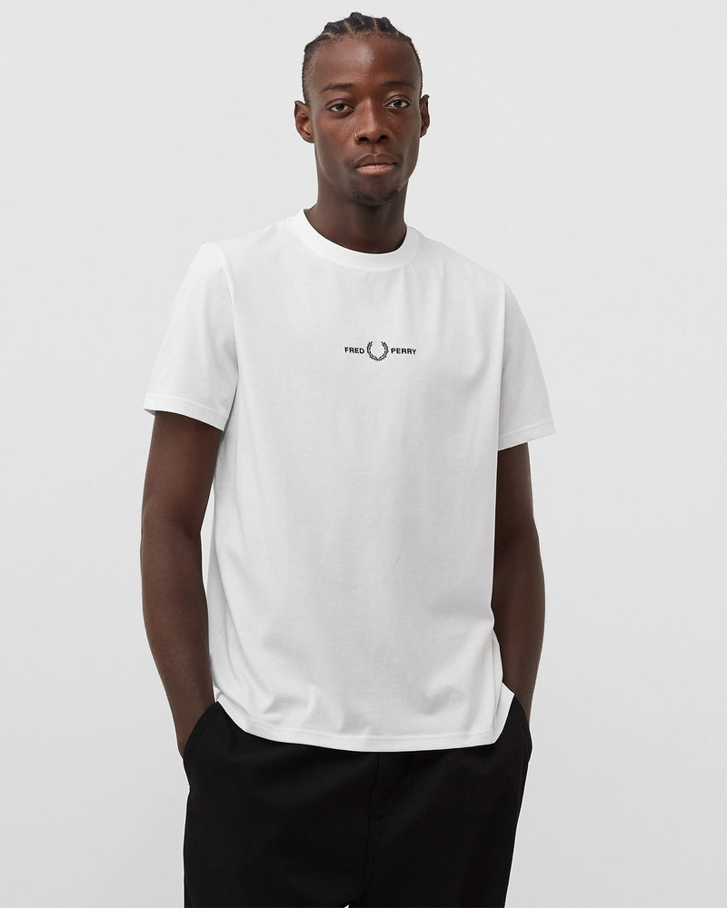 Fred Perry Embroidered T Shirt outlook