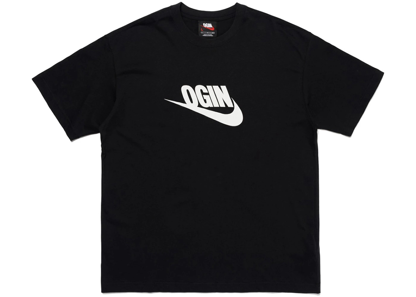 Nike x Nigo T-shirt (Asia Exclusive) Black - 1
