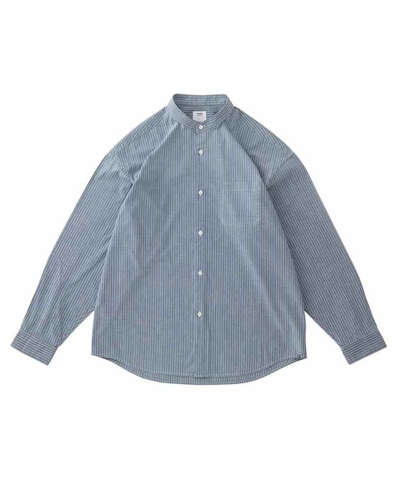 INGALL II L/S (C/SI CHAMBRAY) INDIGO STRIPE - 1