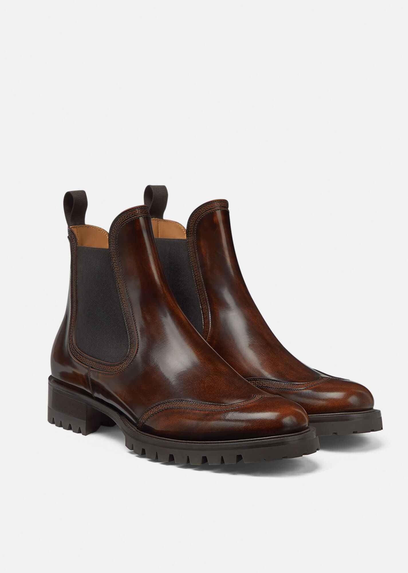 LEATHER CHELSEA BOOTS - 4