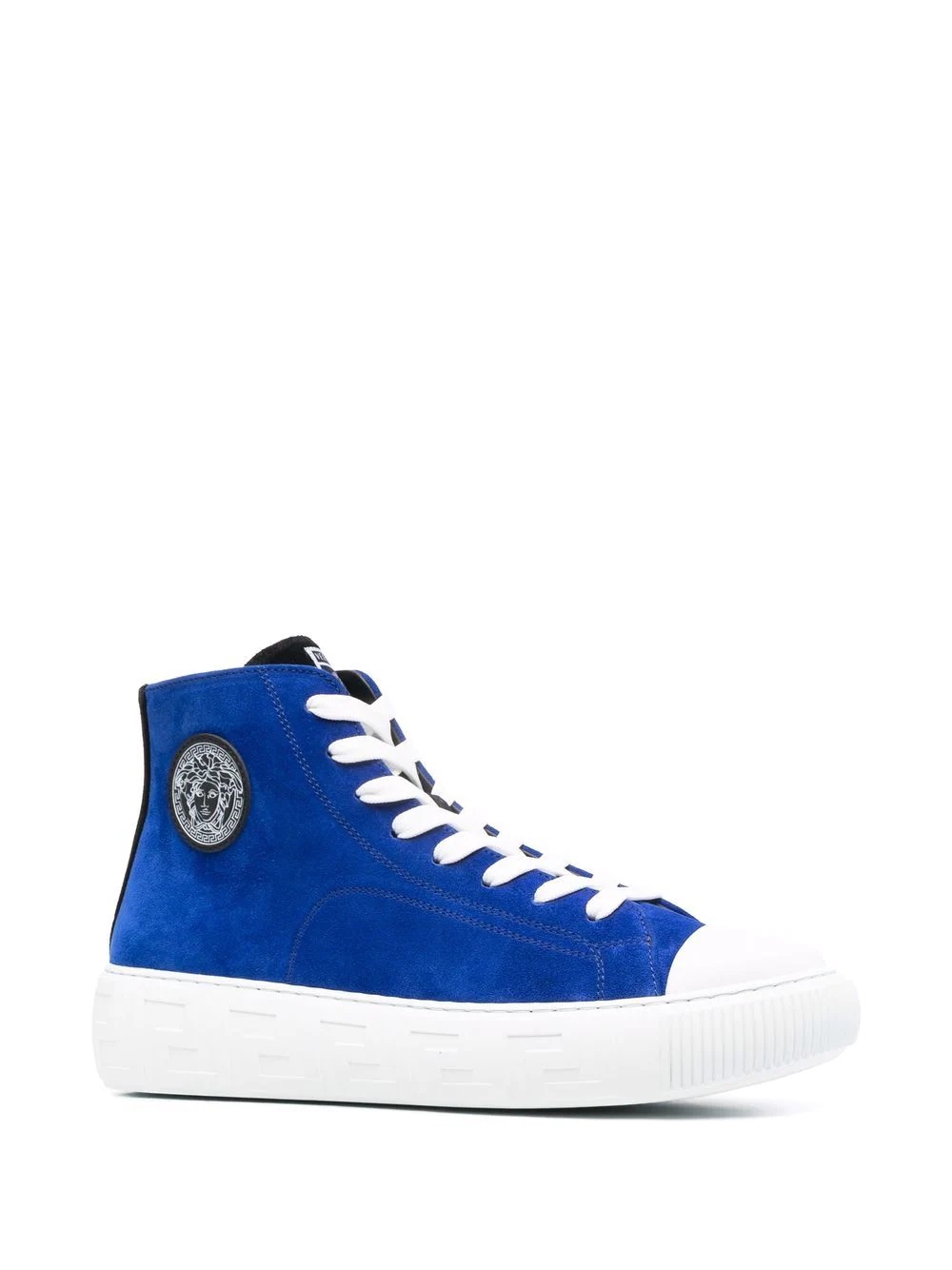 Greca high-top lace-up sneakers - 2