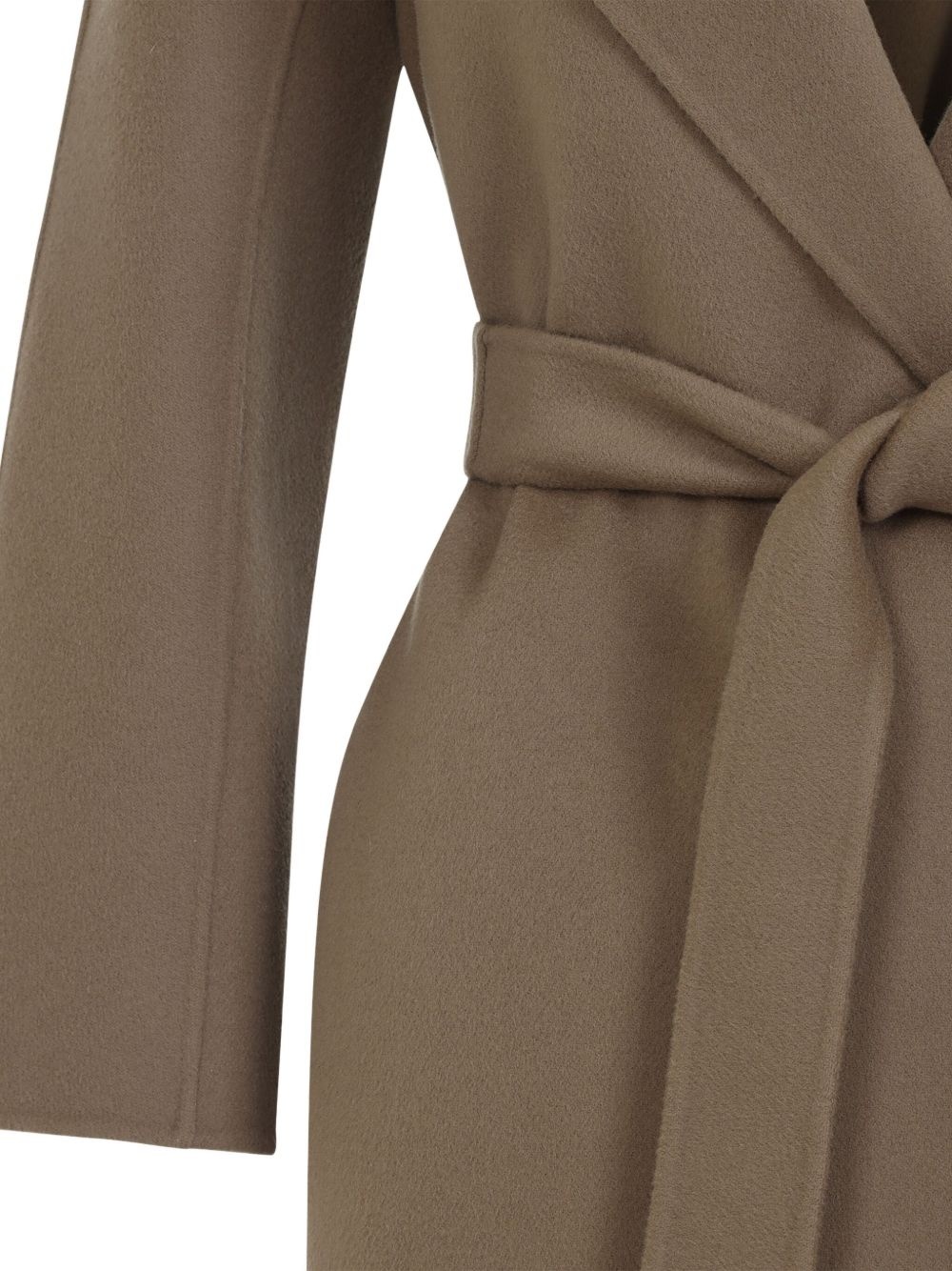 belted wrap coat - 4