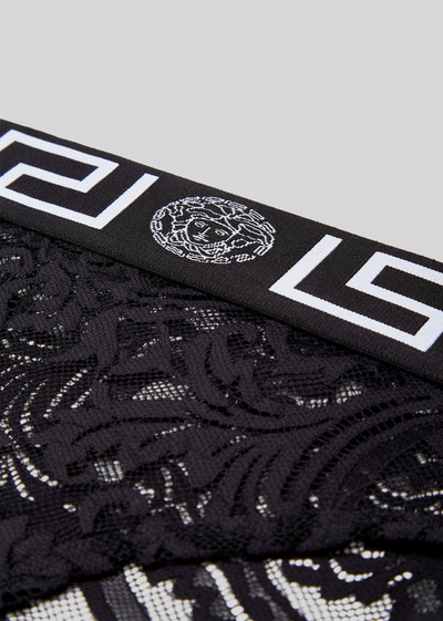 VERSACE Greca Border Lace Briefs outlook