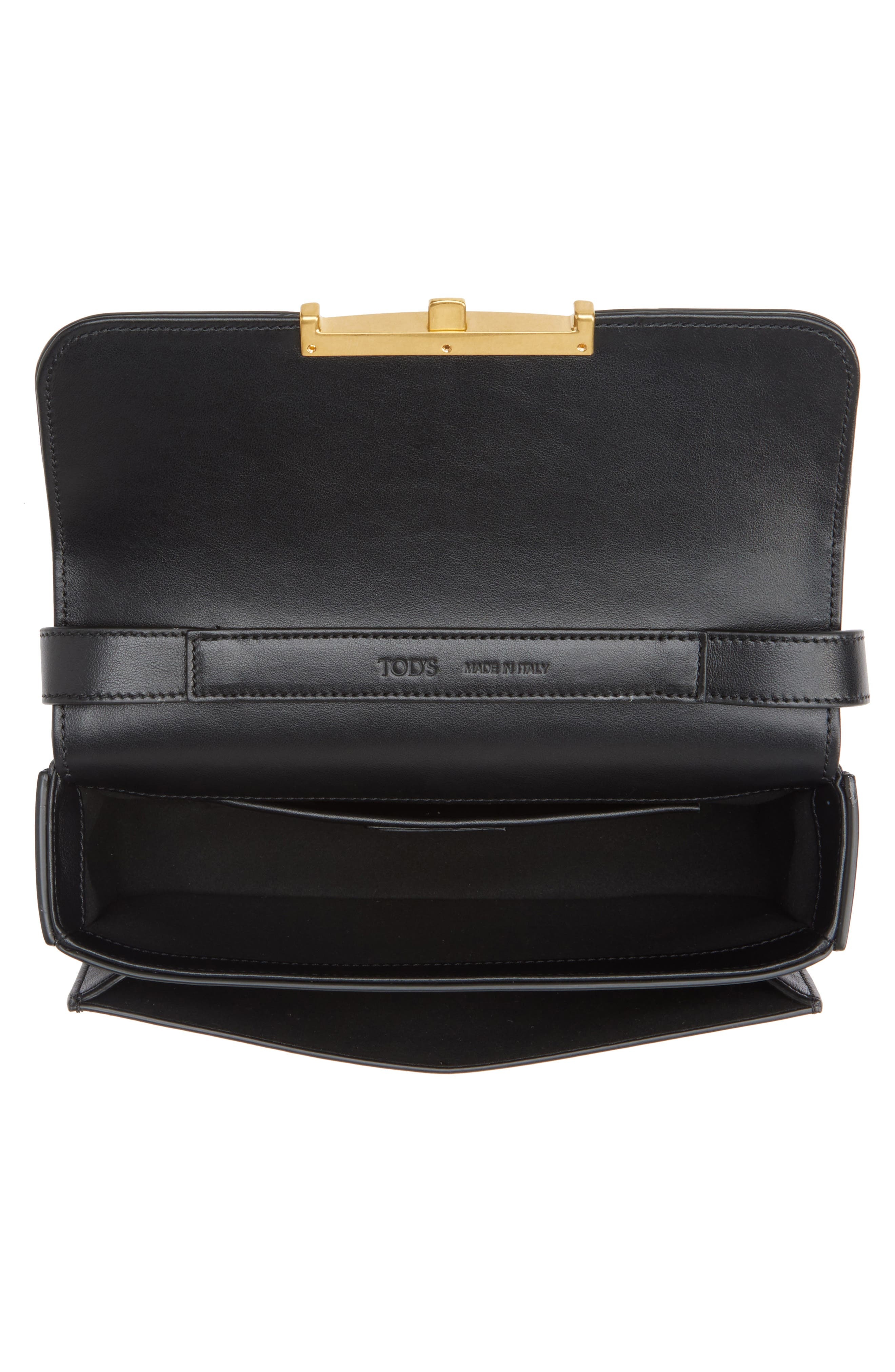 Tod's Micro T-Timeless Leather Shoulder Bag in Nero at Nordstrom - 4