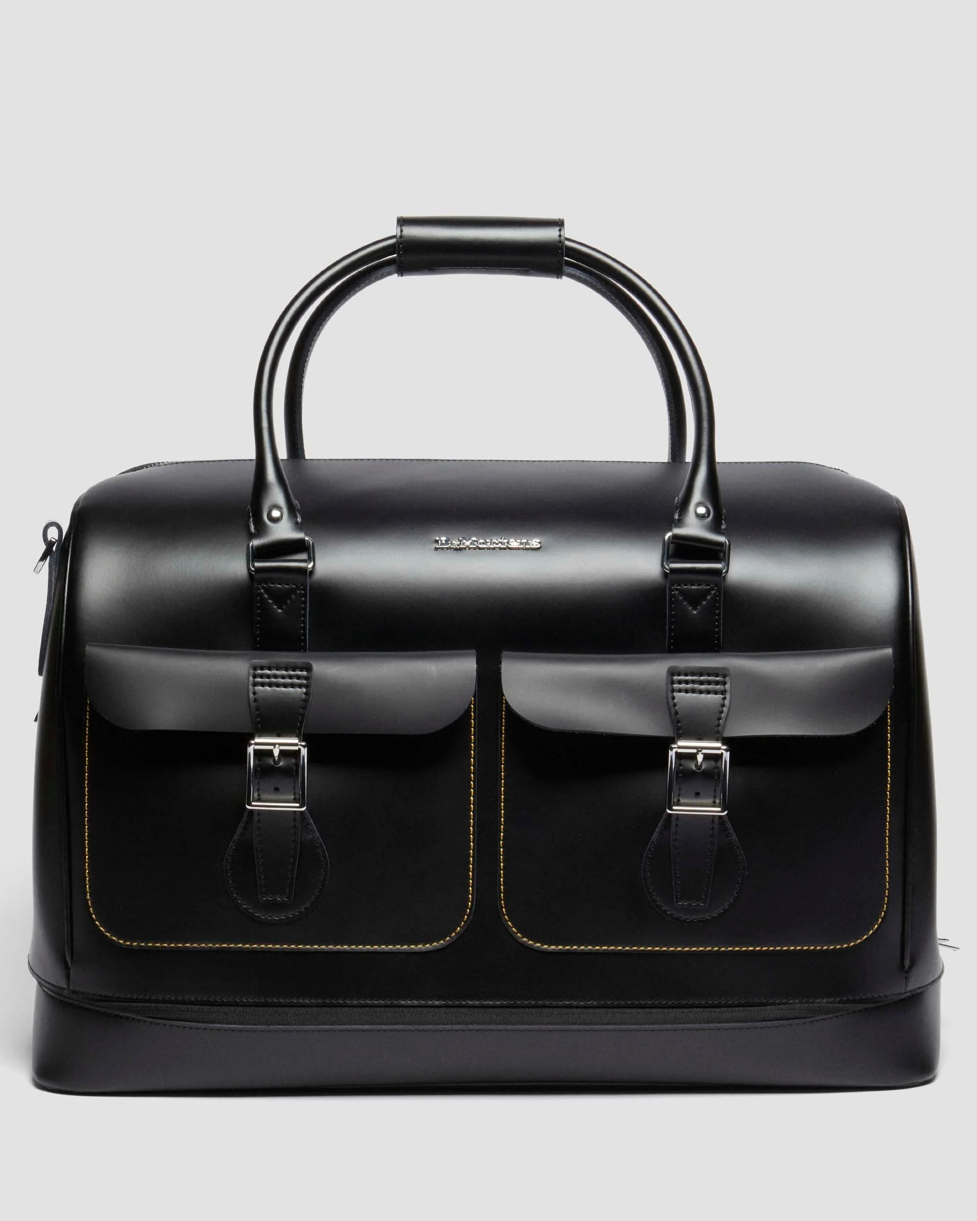 Smooth Leather Weekender Bag - 1