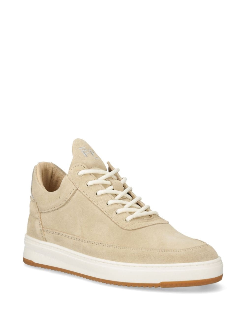 suede low-top sneakers - 2