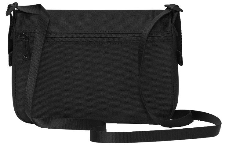 Nike Large Capacity Athleisure Casual Sports Shoulder Bag Messenger Bag Unisex Pure Black DQ5701-010 - 3