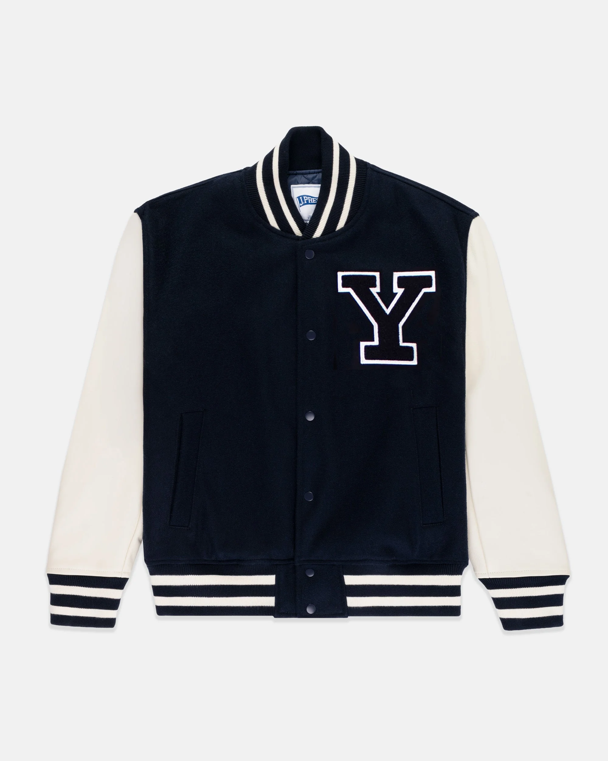 YALE WOOL VARSITY JACKET - 1