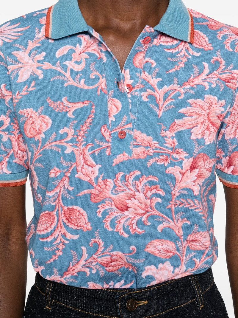 floral polo shirt 5