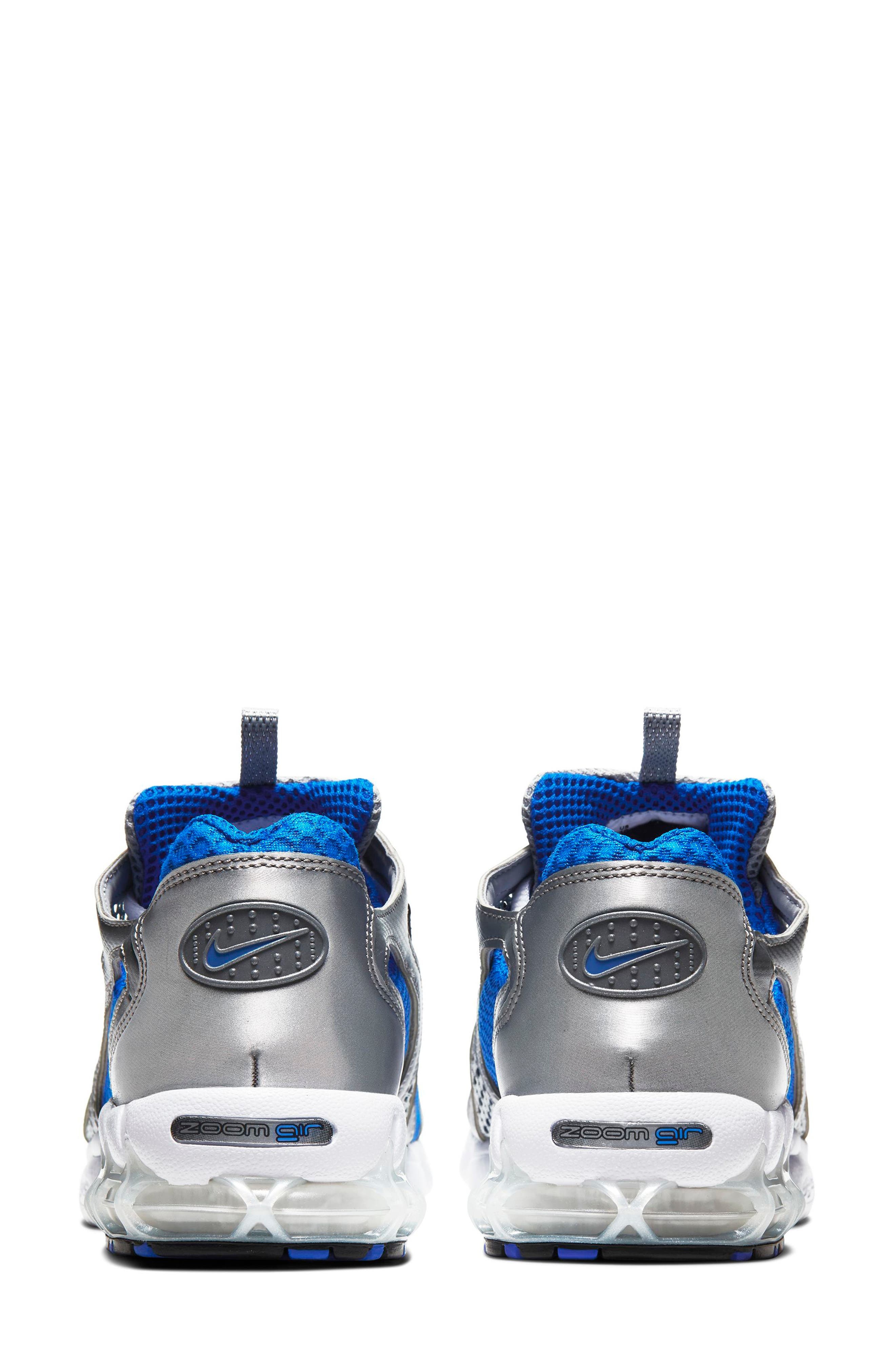 Nike Air Zoom Spiridon Cage 2 Sneaker in Metallic Silver/Varsity Royal at Nordstrom - 5