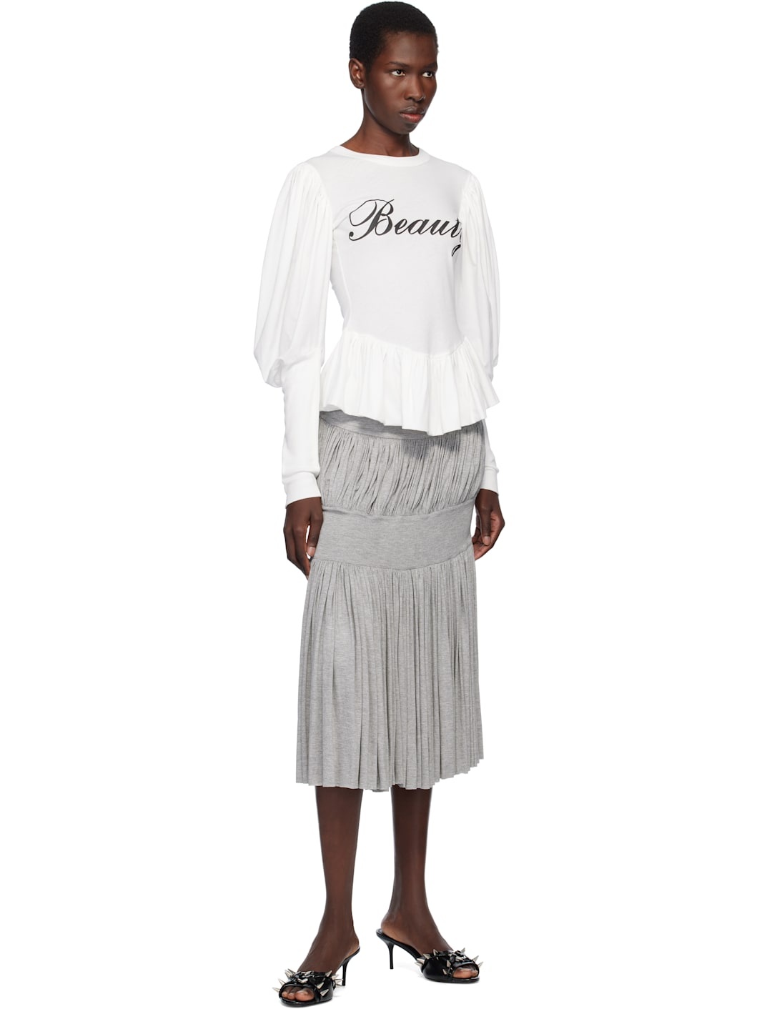 Off-White Romantic Top - 4