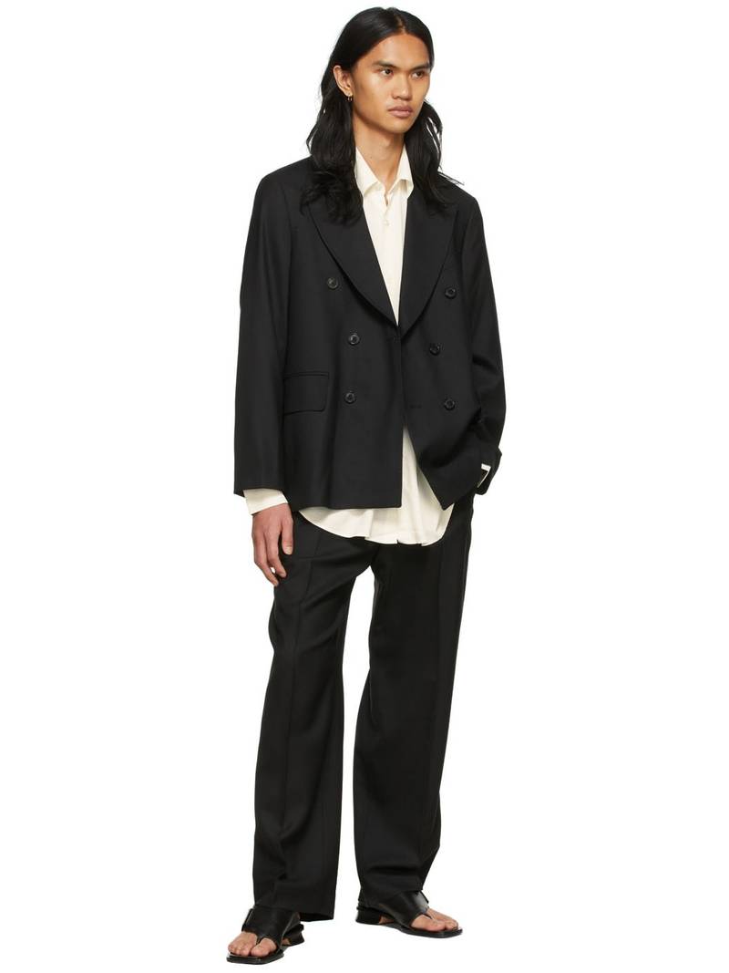 Our Legacy Black Borrowed Trousers outlook