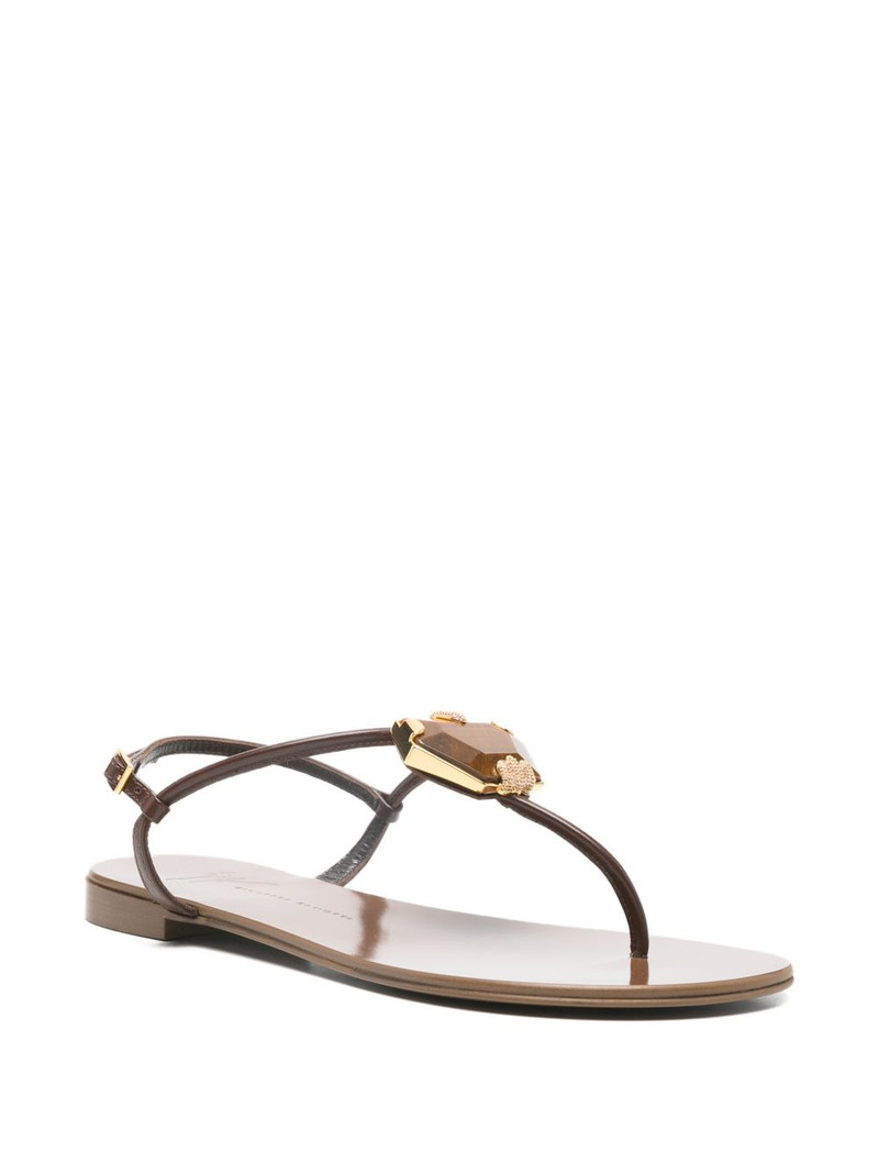 Giuseppe Zanotti buckle embellished sandals outlook