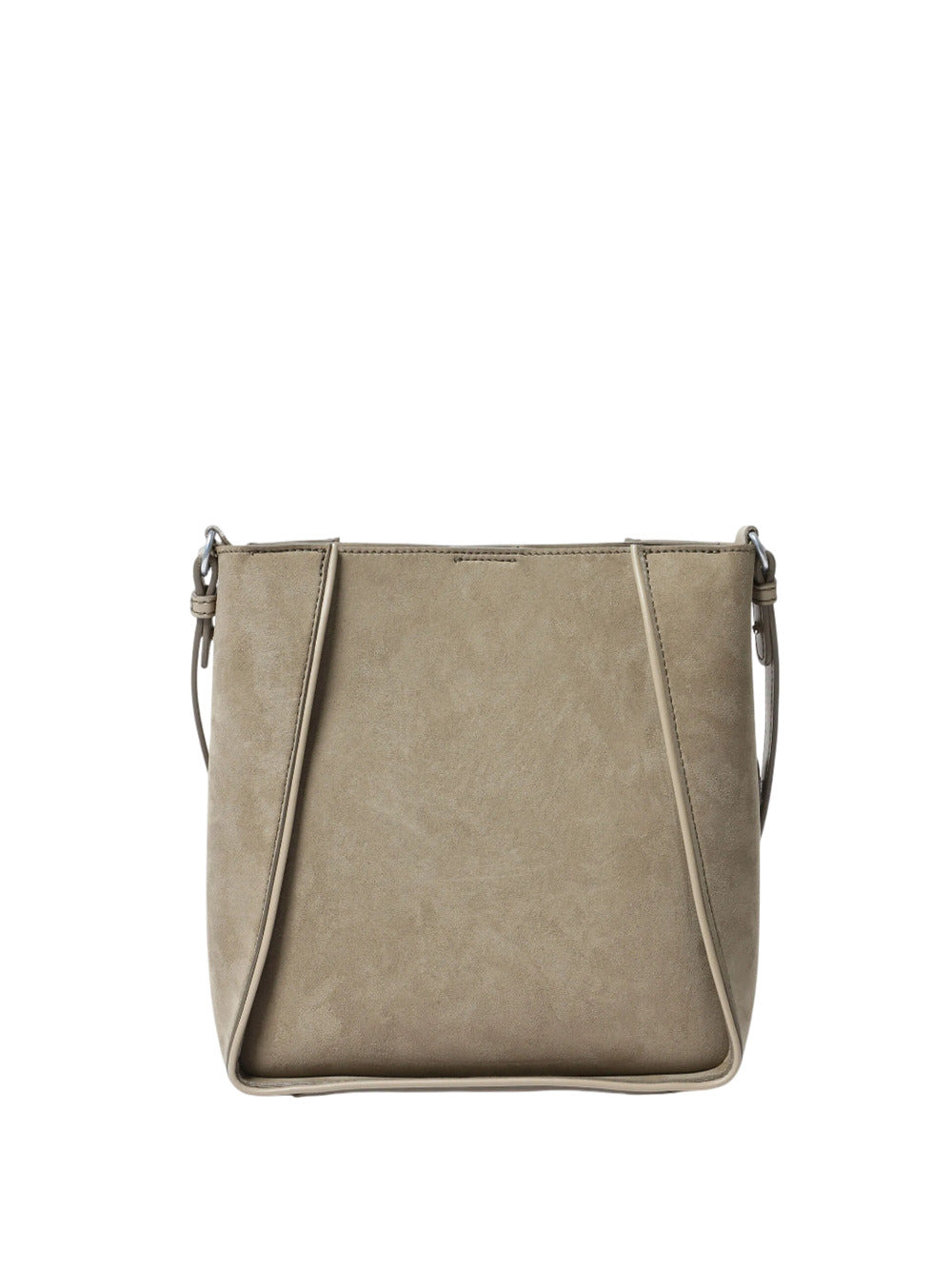 Stella Mccartney Women Alter Suede Shoulder Bag With Piping Details - 3