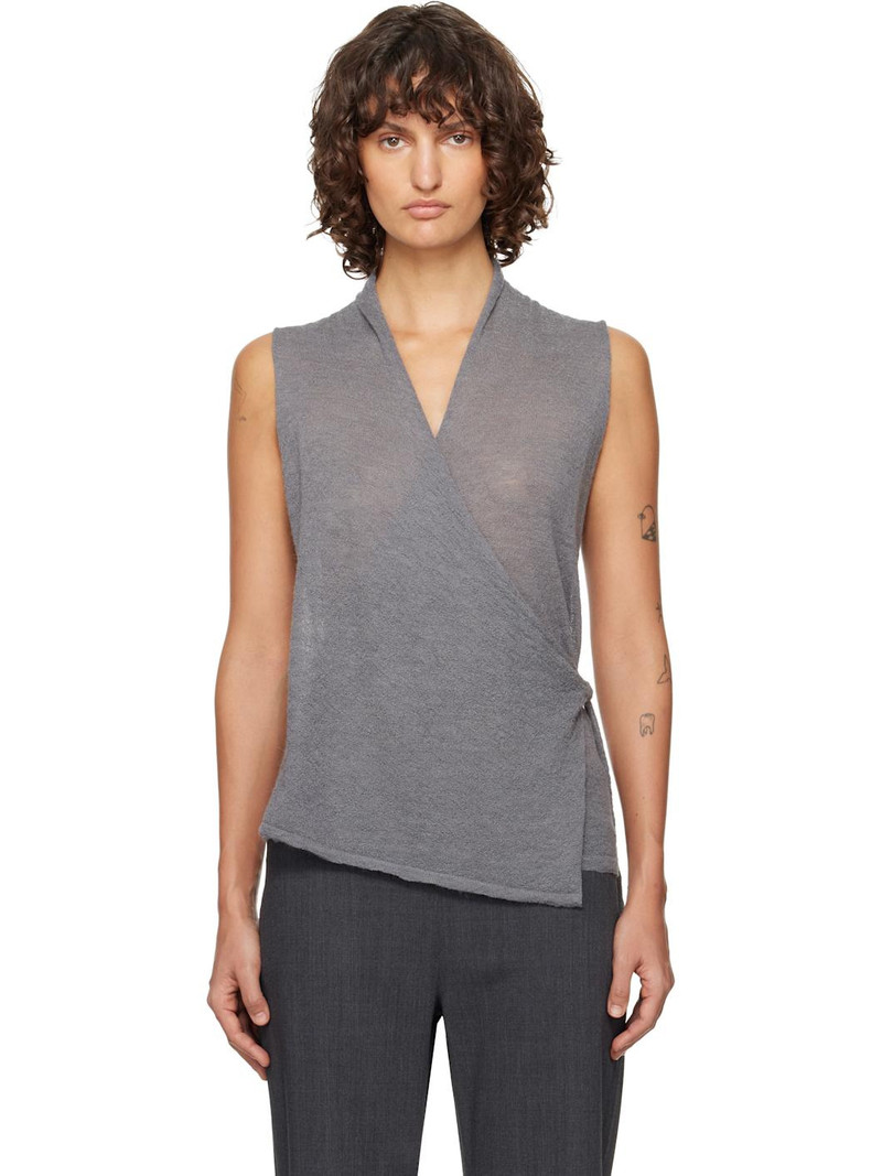 Gray Sans Tank Top 1