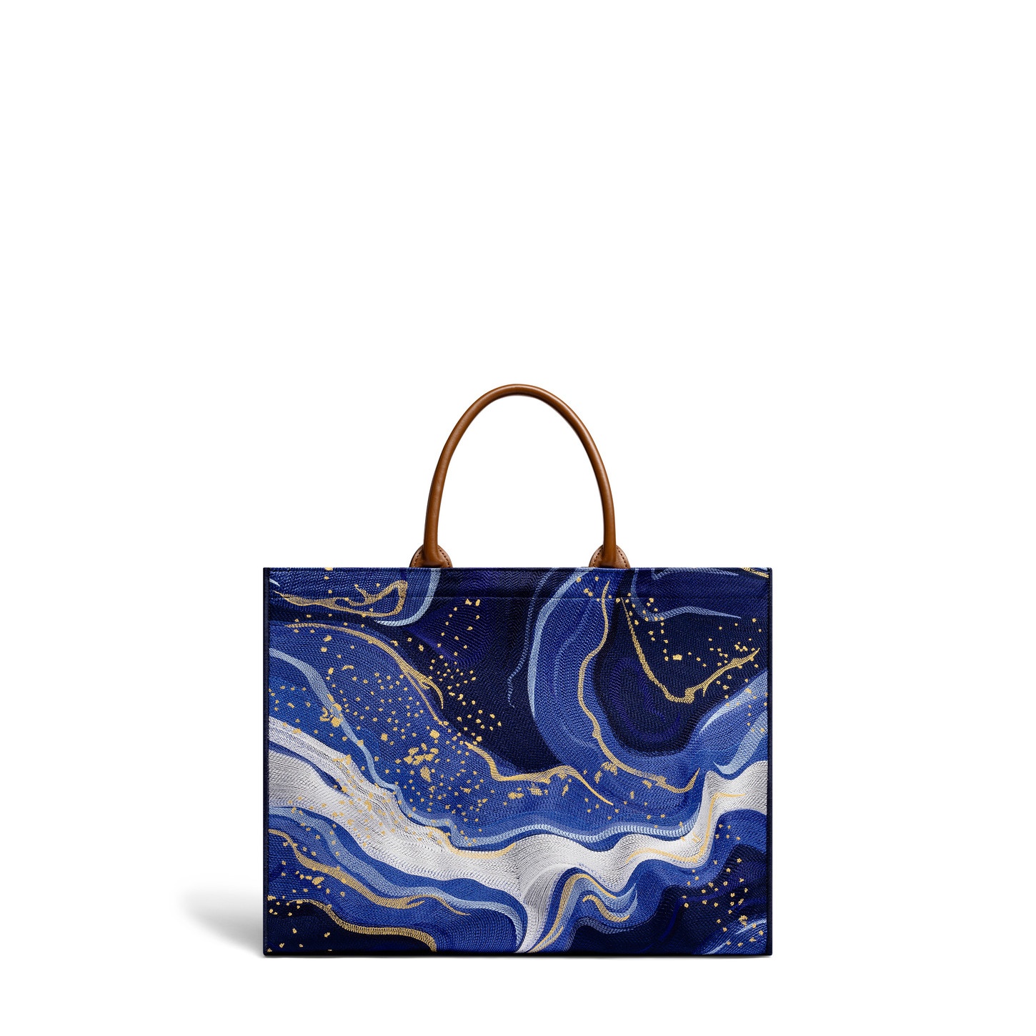 Cosmo embroidered fabric handbag - 5