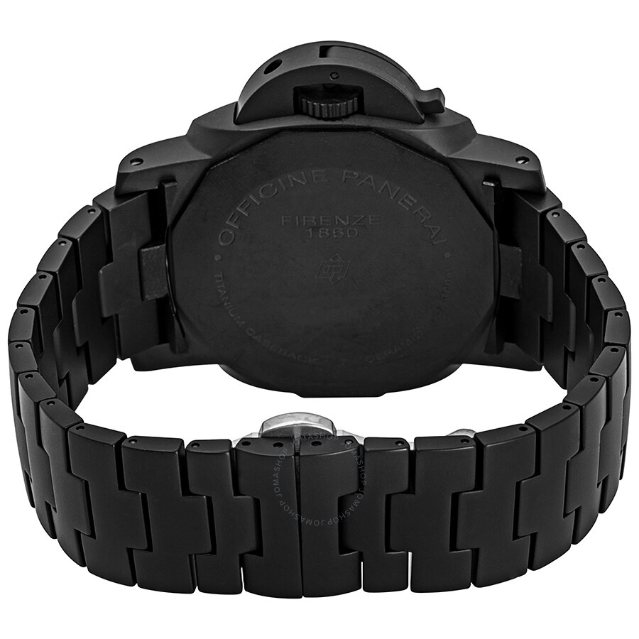 Panerai Tuttonero Luminor GMT Automatic Black Dial Men's Watch PAM01438 - 3