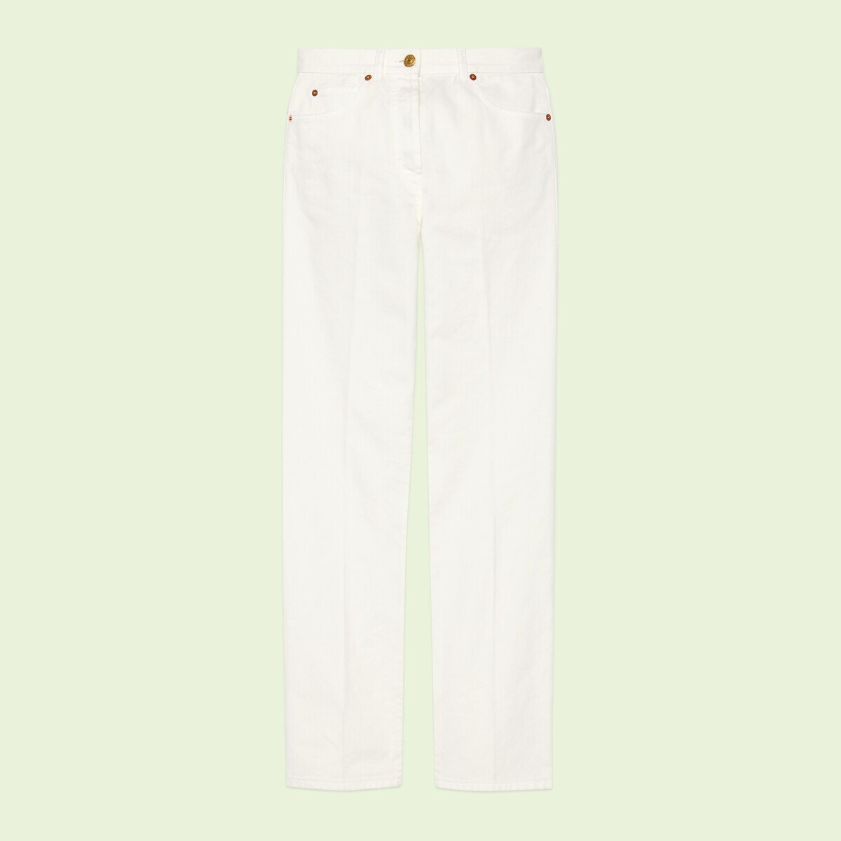 Horsebit cotton pants - 1
