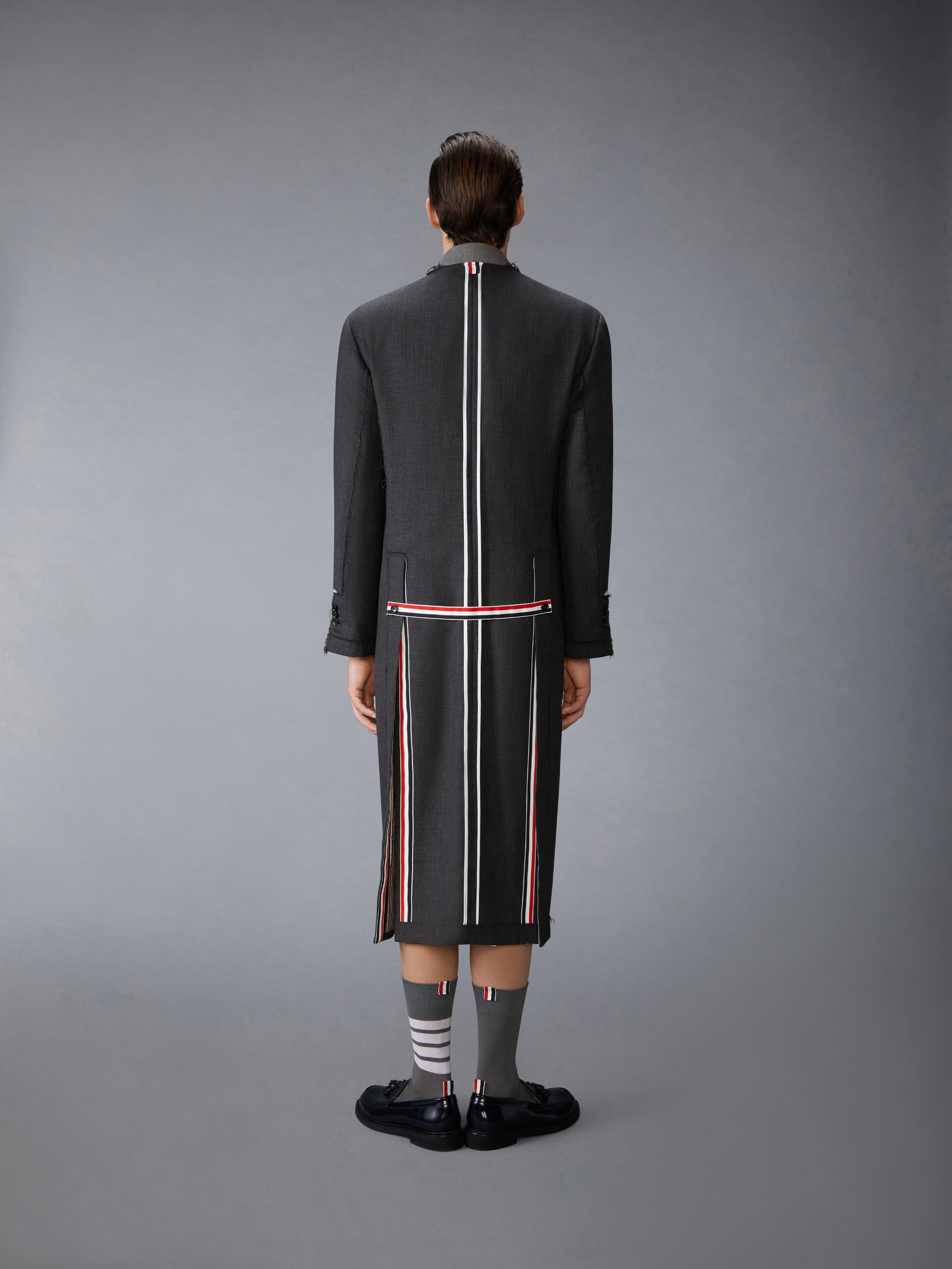 DECONSTRUCTED FRESCO OVERCOAT - 5