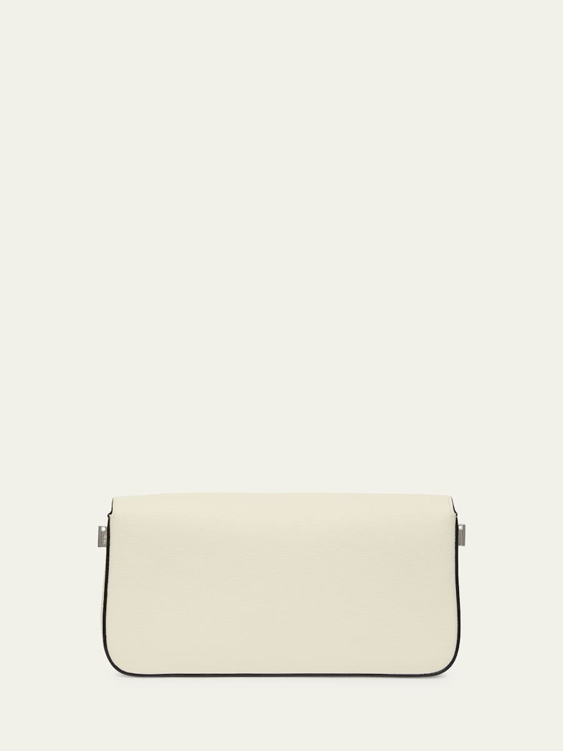 Valextra Iside Flap Leather Shoulder Bag outlook