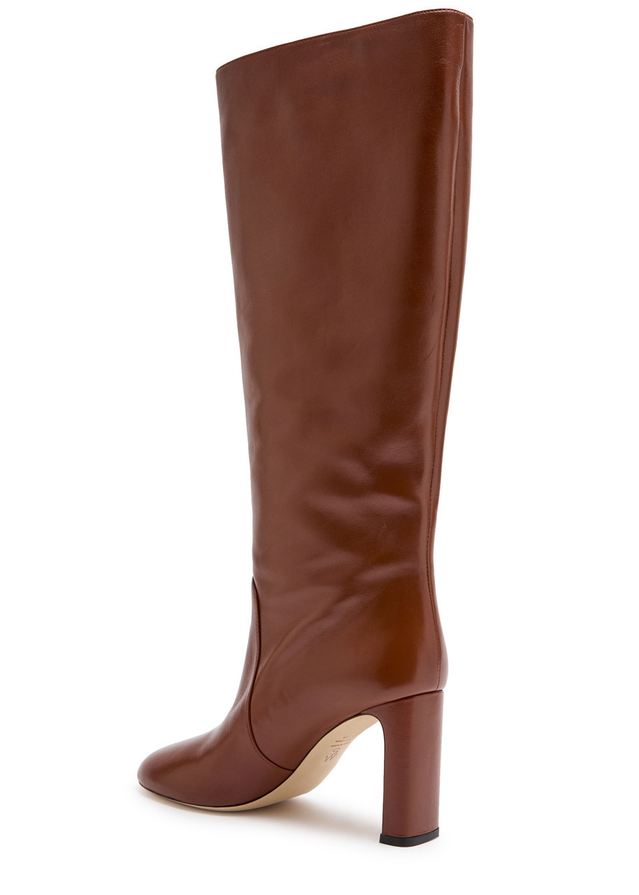 Stuart Weitzman Babette Tubo 85 Leather Knee-high Boots - 2