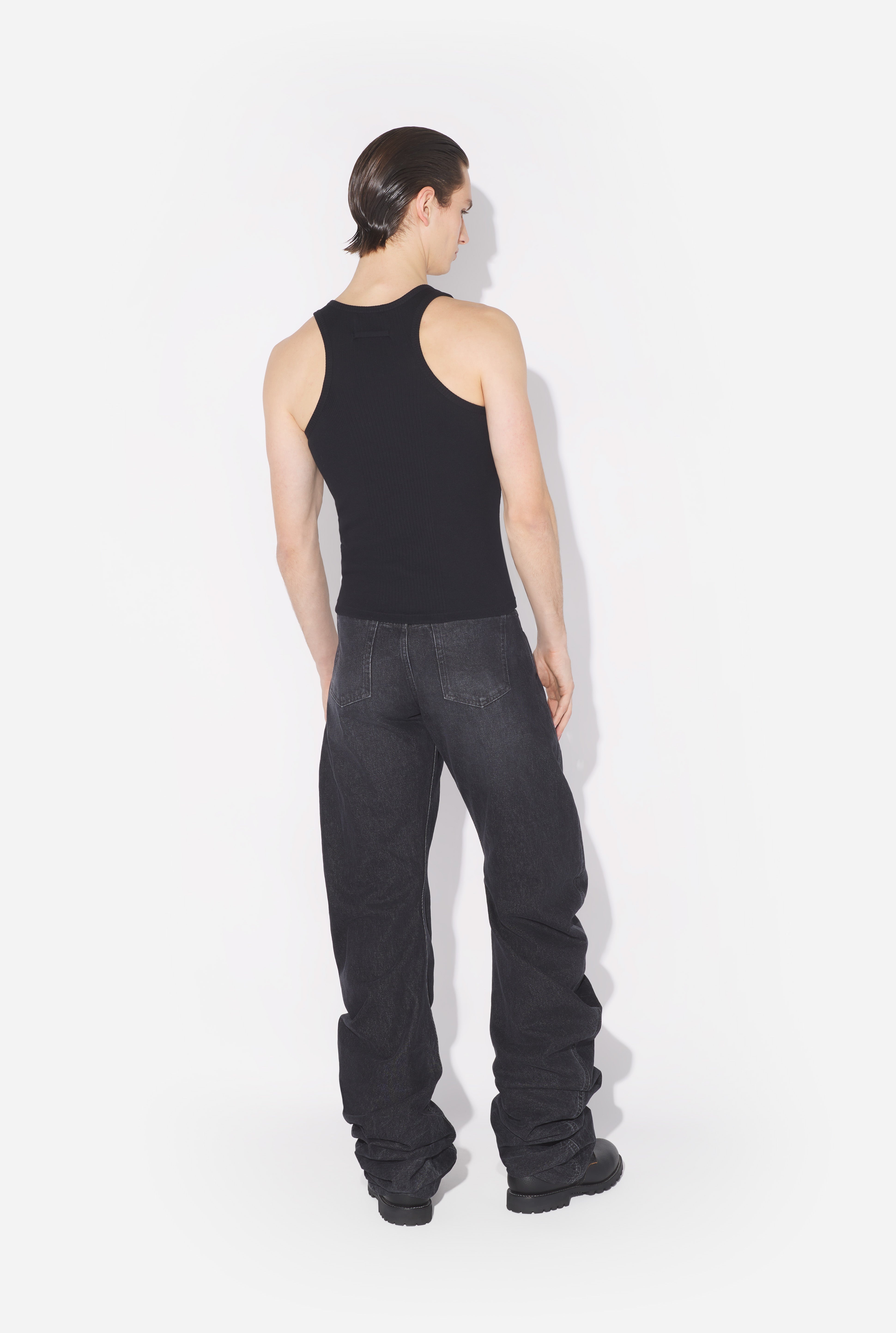 THE BLACK PIERCING TANK TOP - 6