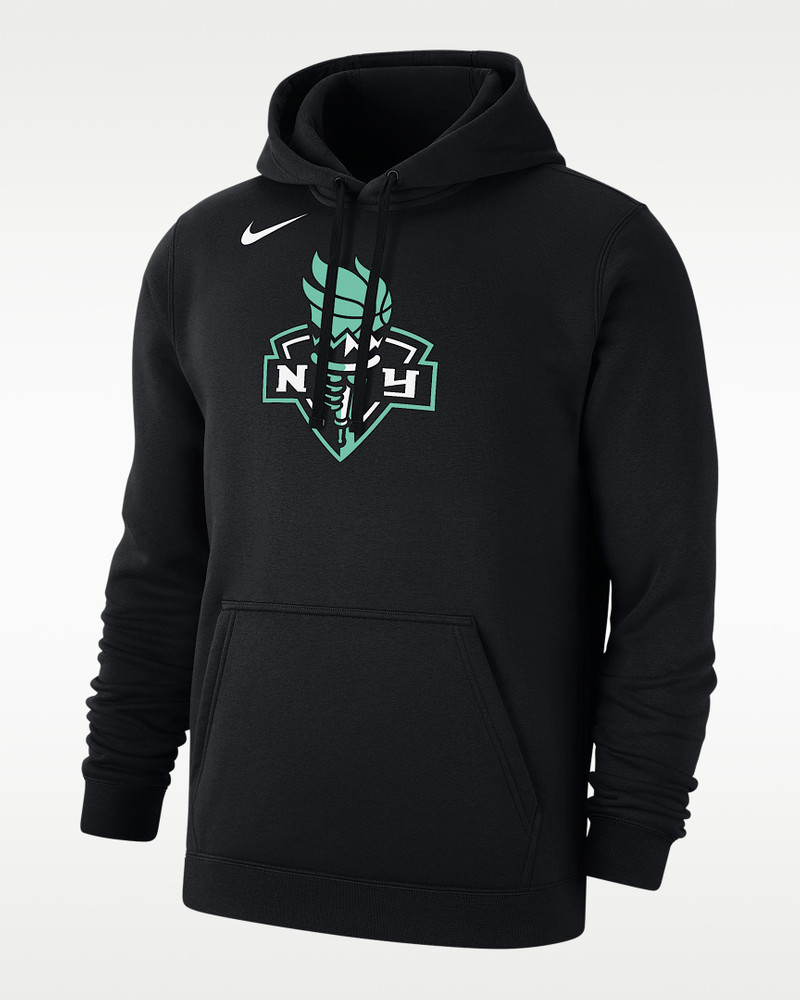 New York Liberty Club Men's Nike WNBA Fleece Pullover Hoodie 1