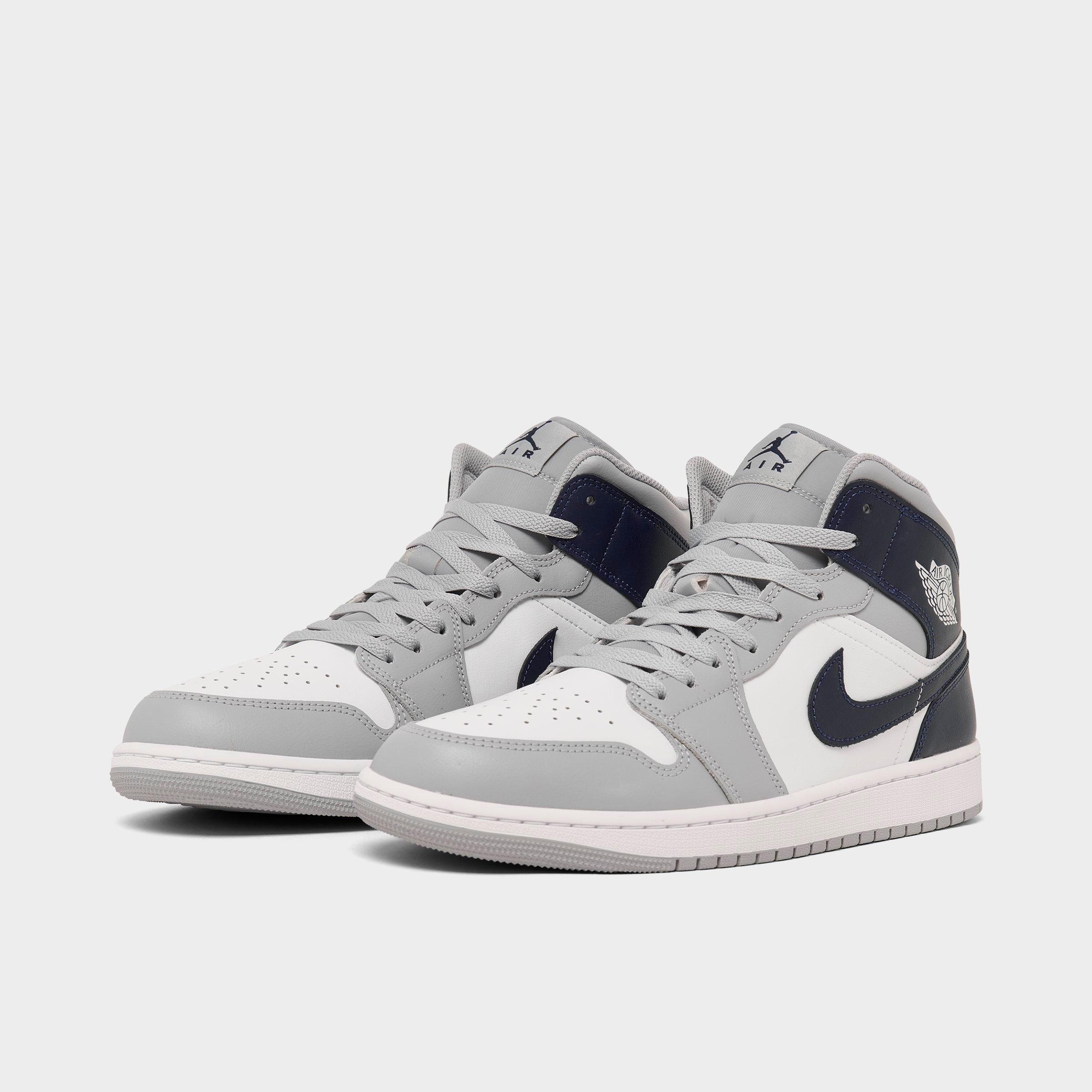 MEN'S AIR JORDAN RETRO 1 MID CASUAL SHOES - 2