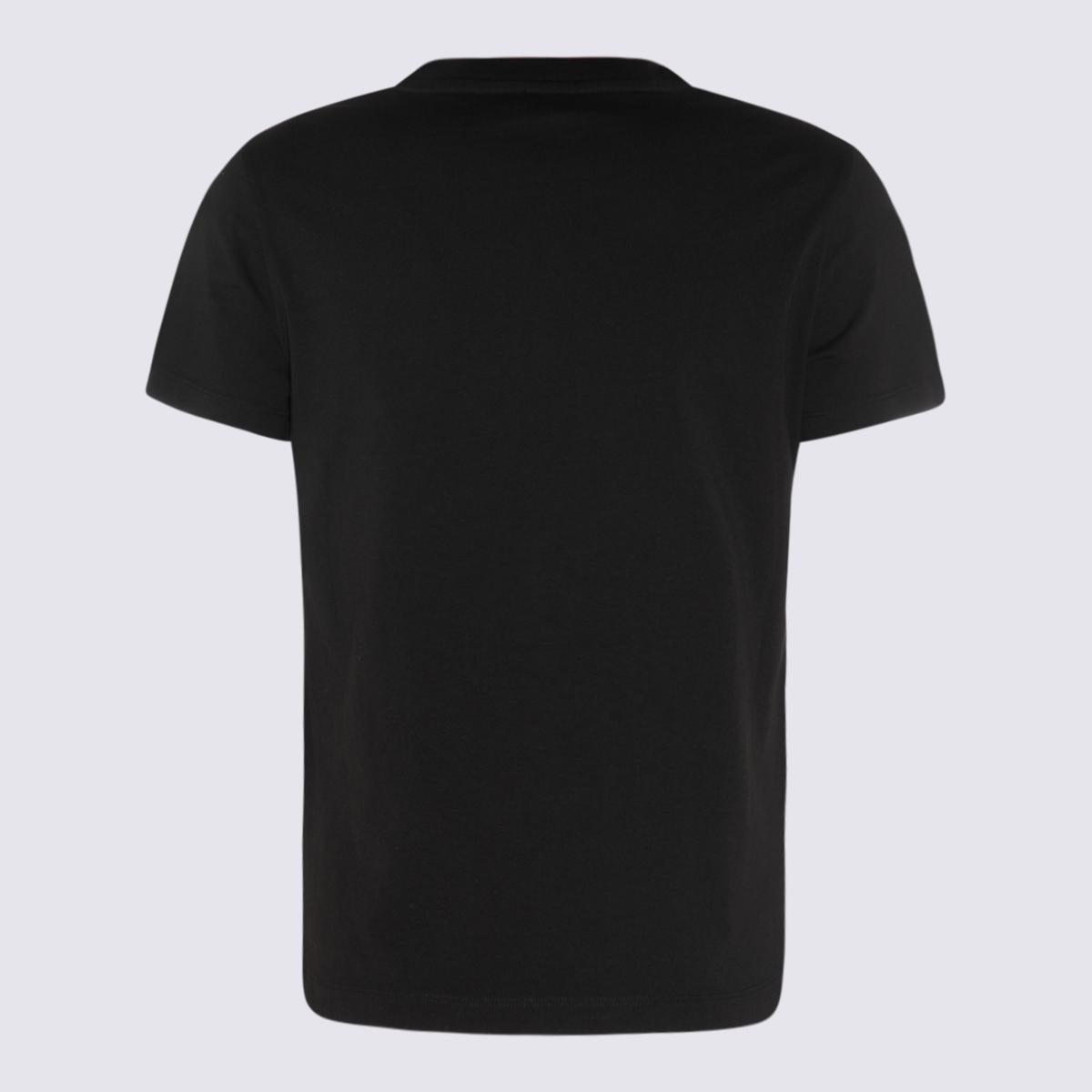 KENZO BLACK COTTON T-SHIRT - 2