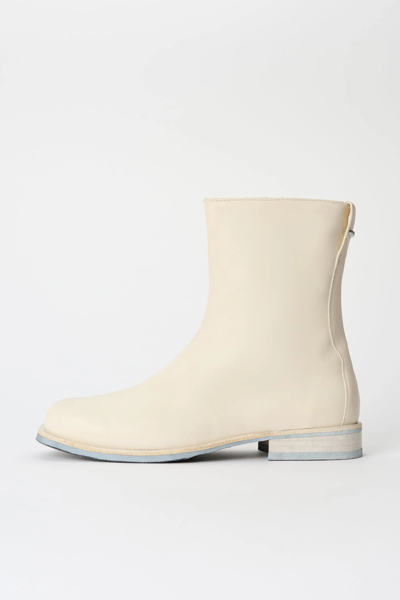 Slim Camion Boot Dirty White Waxed Suede - 1
