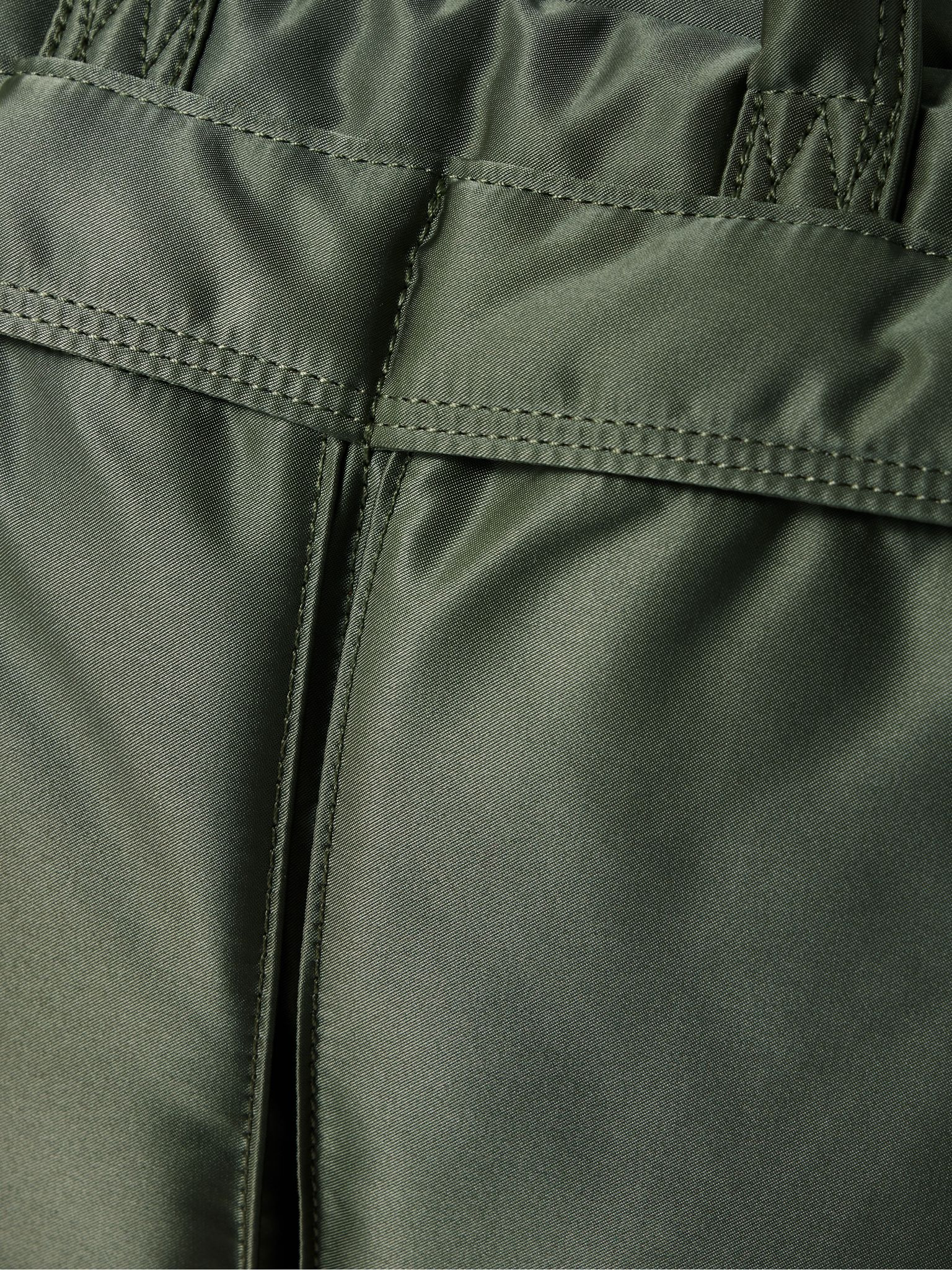 Tanker 2Way Nylon-Twill Briefcase Green - 4