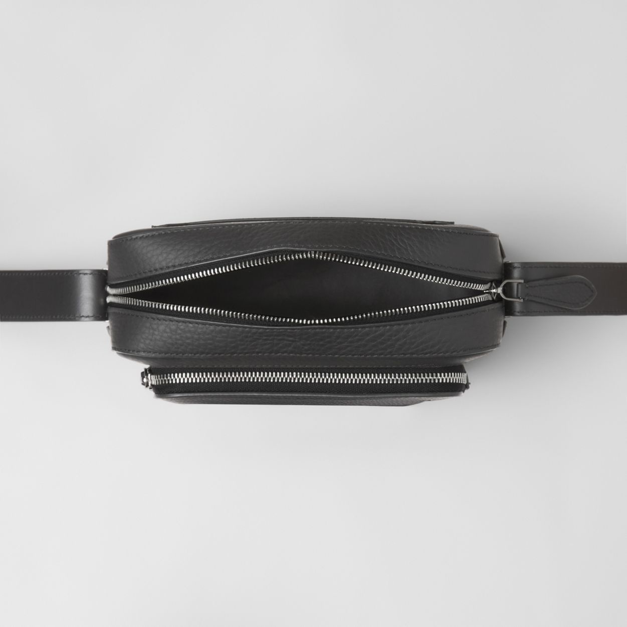 Grainy Leather Crossbody Bag - 6